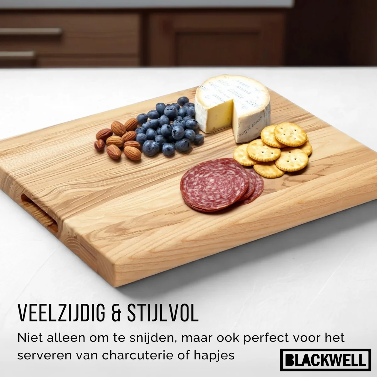 Blackwell Houten Snijplank - Met Greep - Beukenhout - 40 x 30 x 4 cm - Image 10