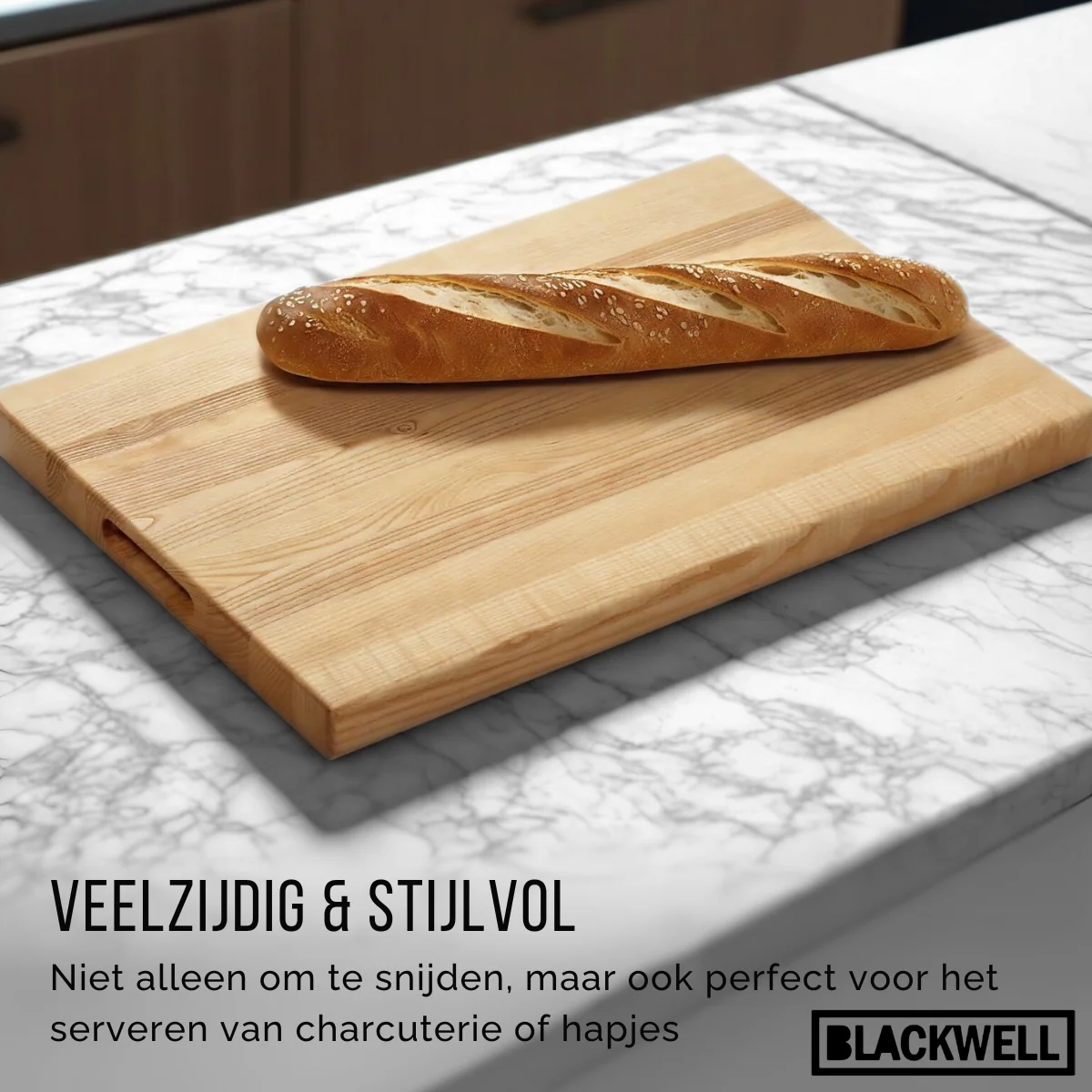 Blackwell Houten Snijplank - Met Greep - Beukenhout - 60 x 40 x 4 cm - Image 10
