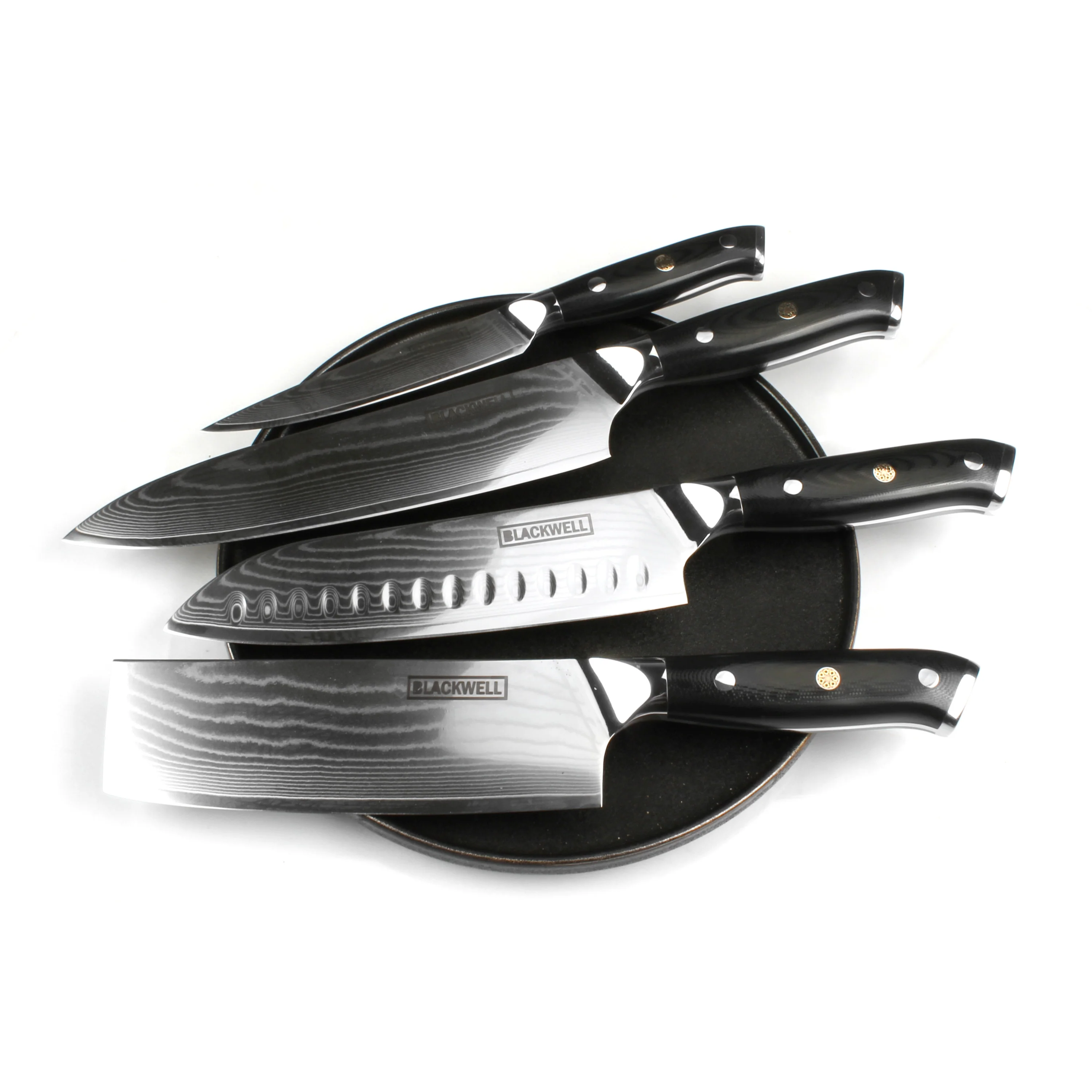 Blackwell Officemes Japanse stijl - 67 lagen damaststaal - VG10 - 12,5 cm - Image 9