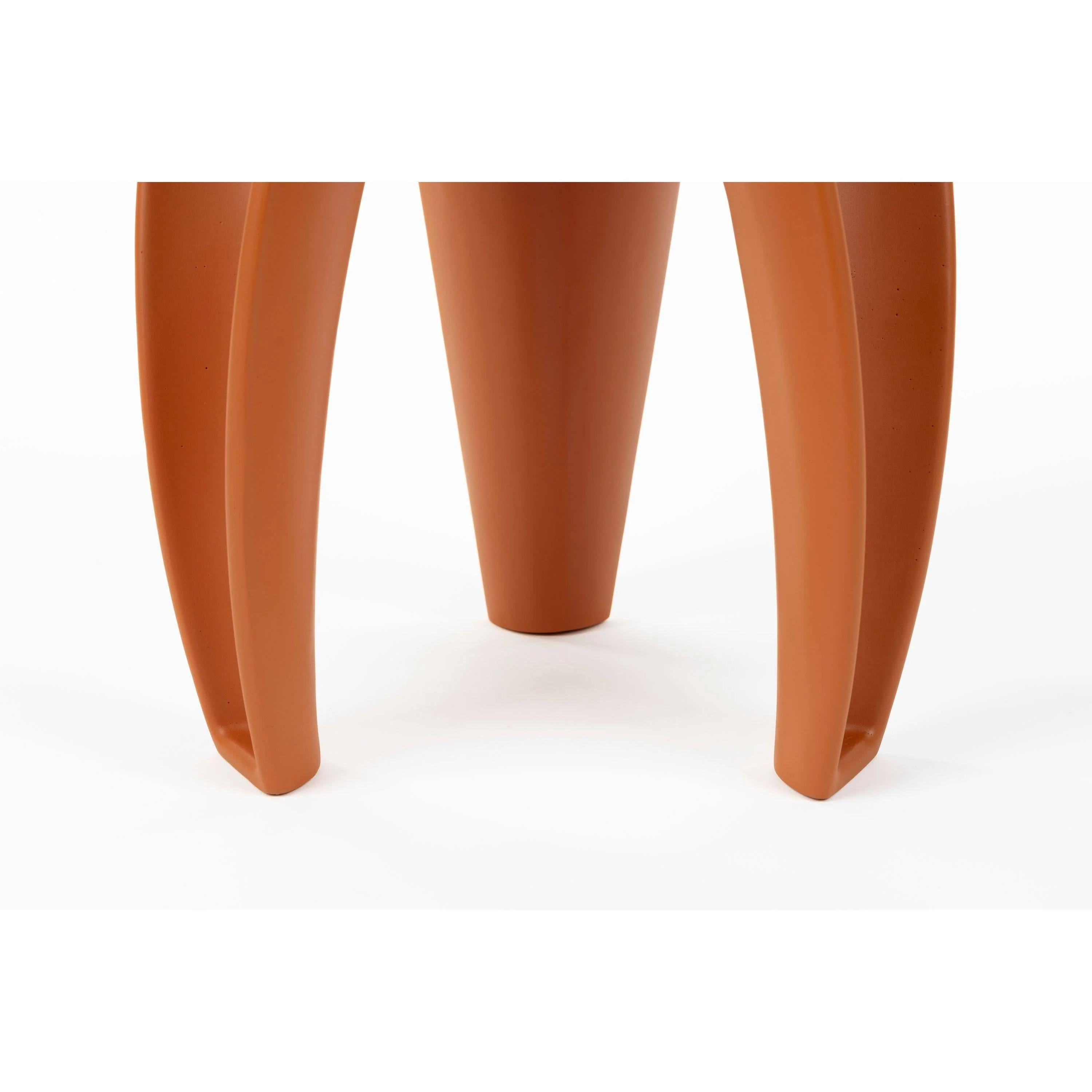 Bold Monkey Hactua Bijzettafel Rond 40 cm Glas - Oranje - Image 10