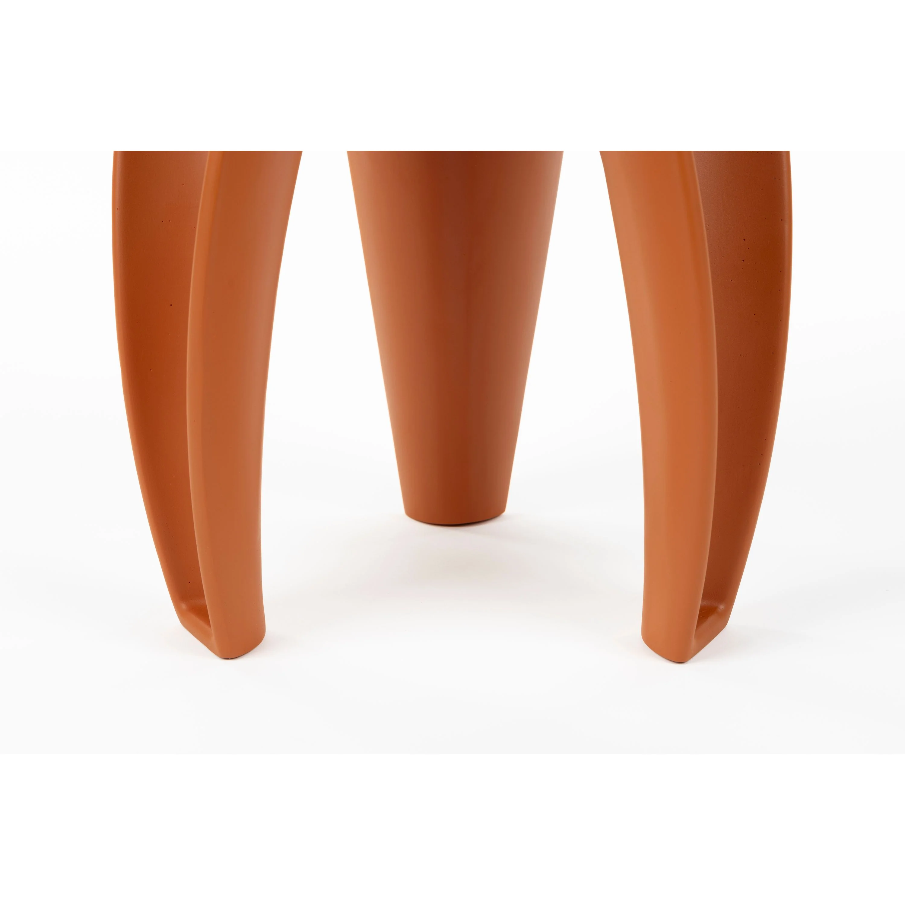 Bold Monkey Hactua Bijzettafel Rond 40 cm Glas - Oranje - Image 6