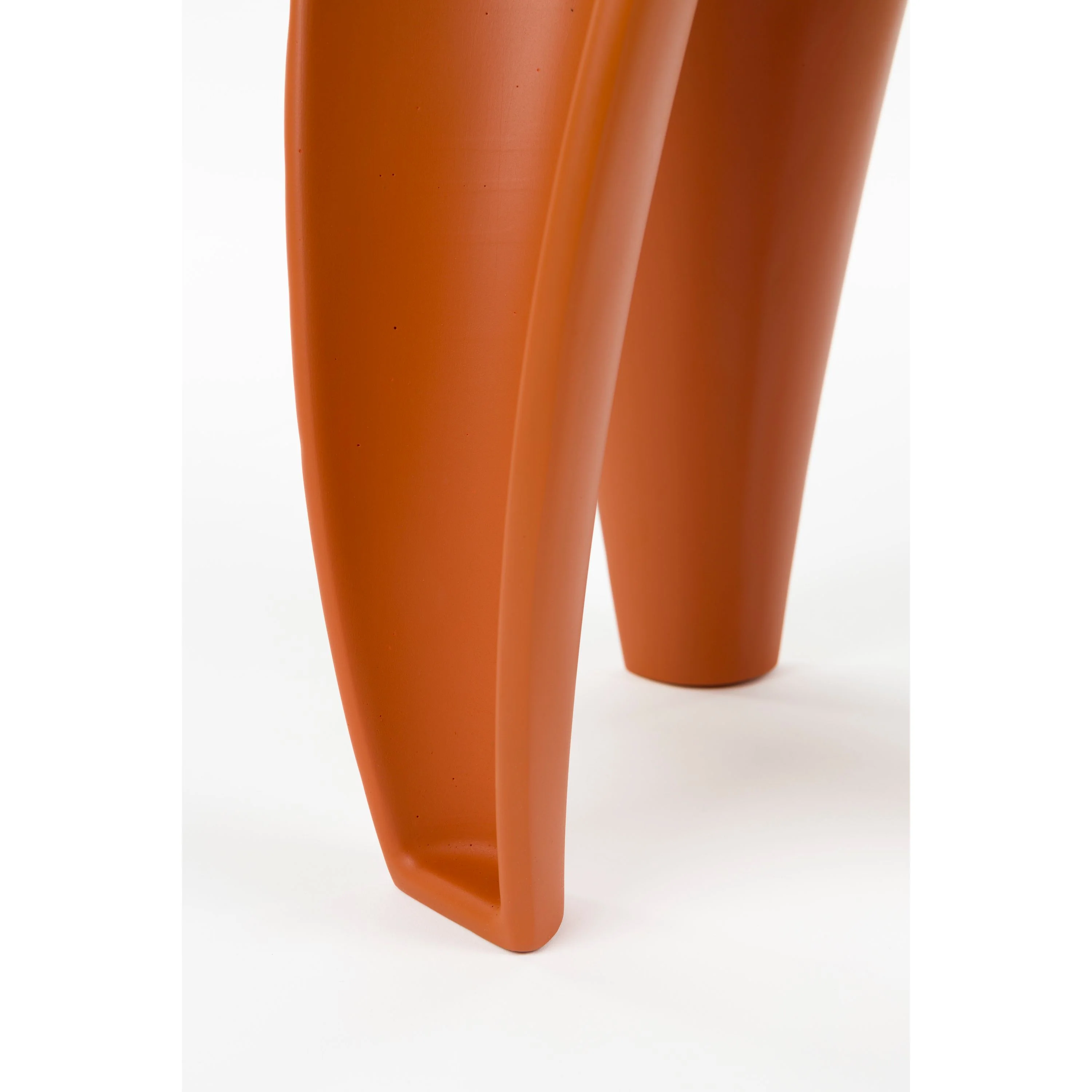 Bold Monkey Hactua Bijzettafel Rond 40 cm Glas - Oranje - Image 7