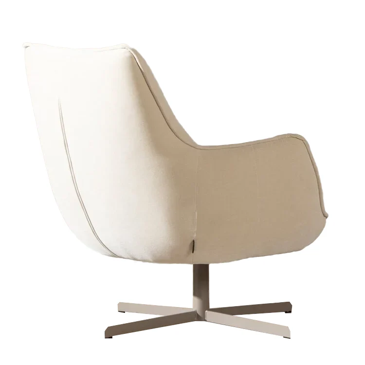 Bronx71 Fauteuil Stella draaibaar velvet beige - Image 6