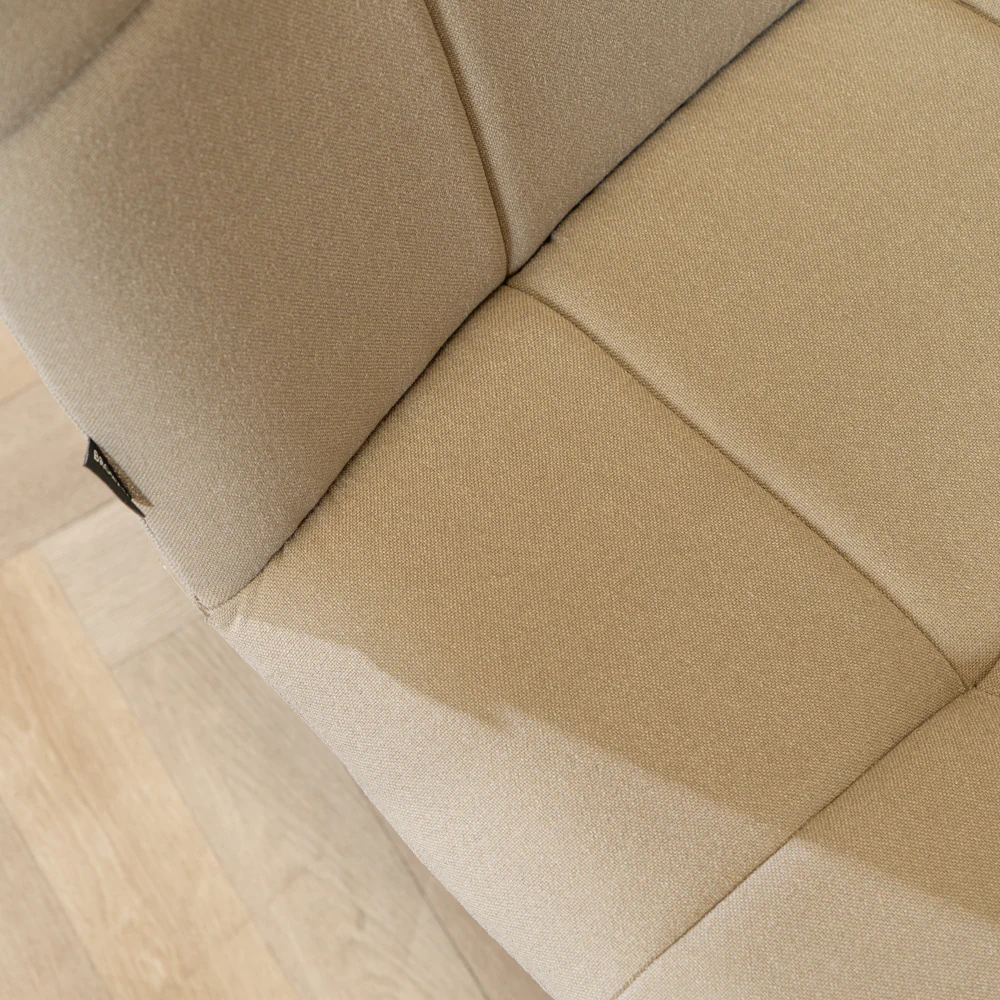 Bronx71 Scandinavische fauteuil Eevi gerecyclede stof taupe - Image 7