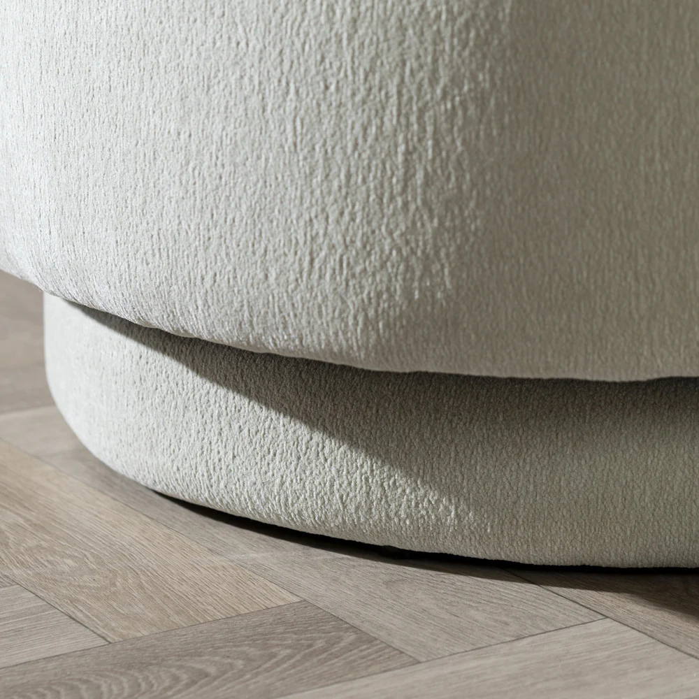 Bronx71 Scandinavische fauteuil Valerie draaibaar chenille mintgroen - Image 6