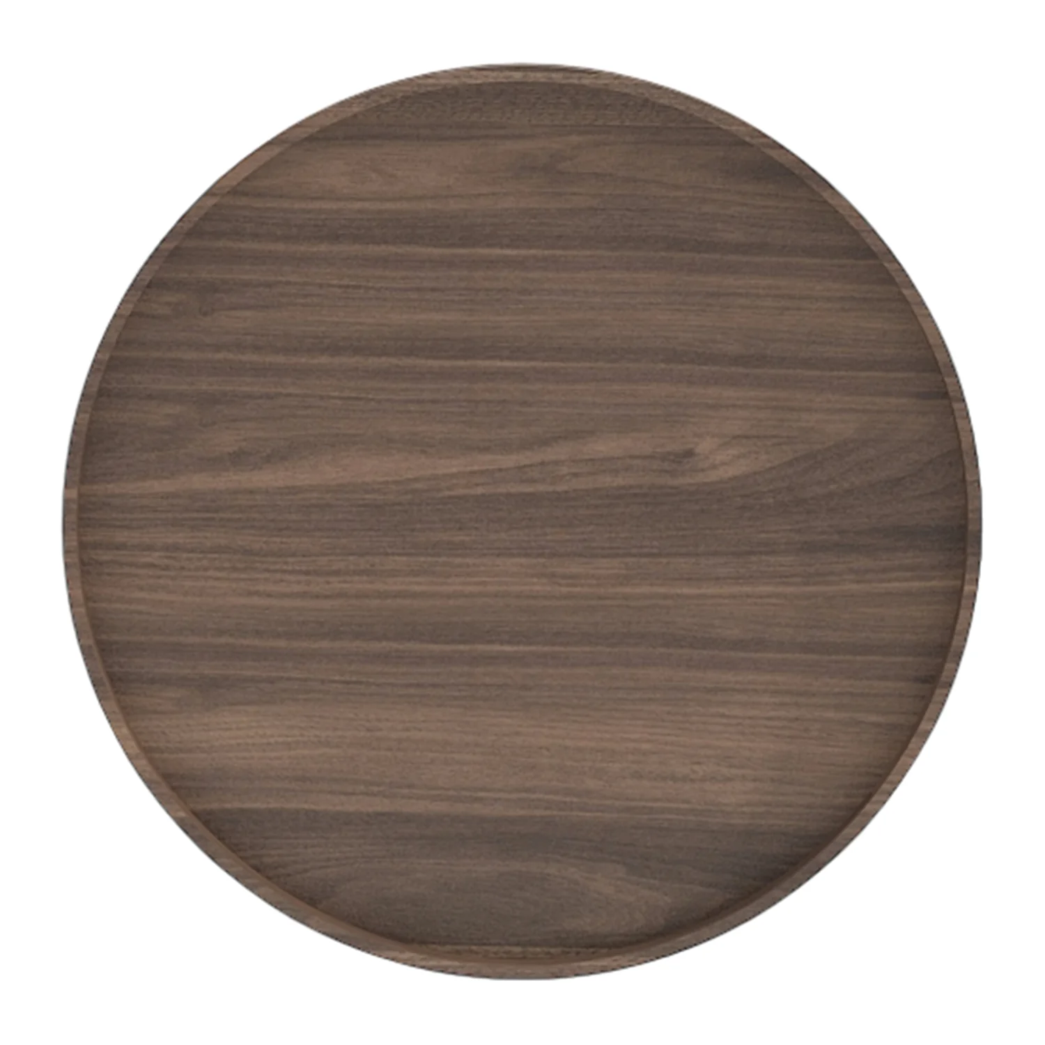 by fonQ Brik Bijzettafel Ø 50 cm - Walnoot - Image 4