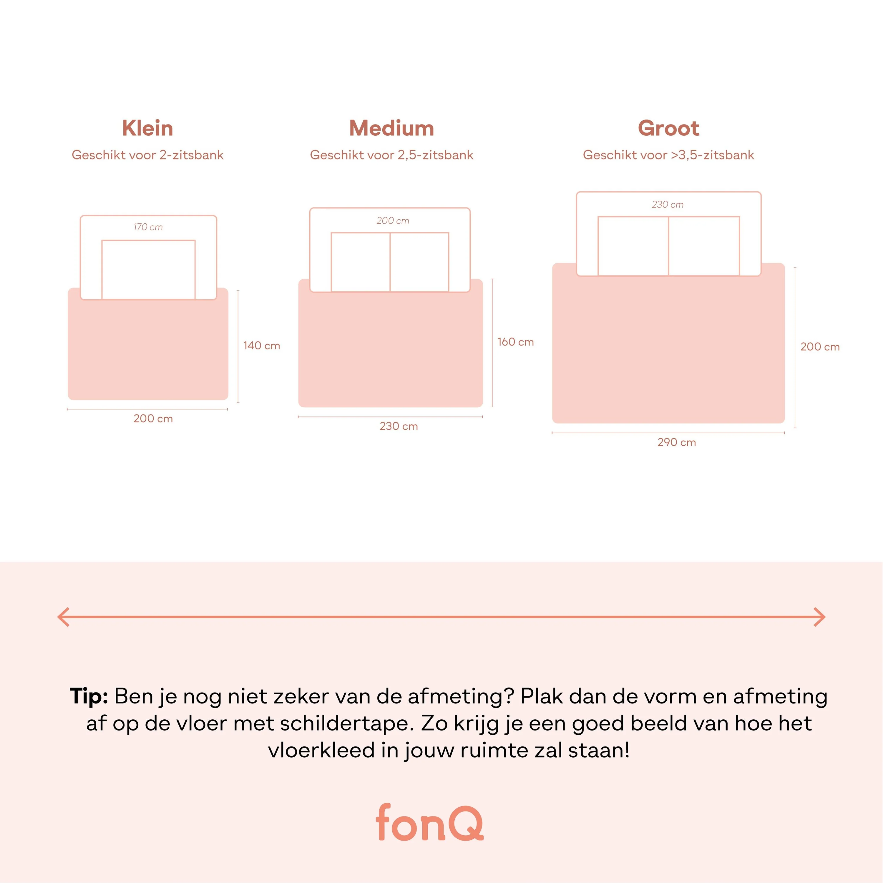 by fonQ Line Vloerkleed 170 x 240 cm - Rood - Image 10