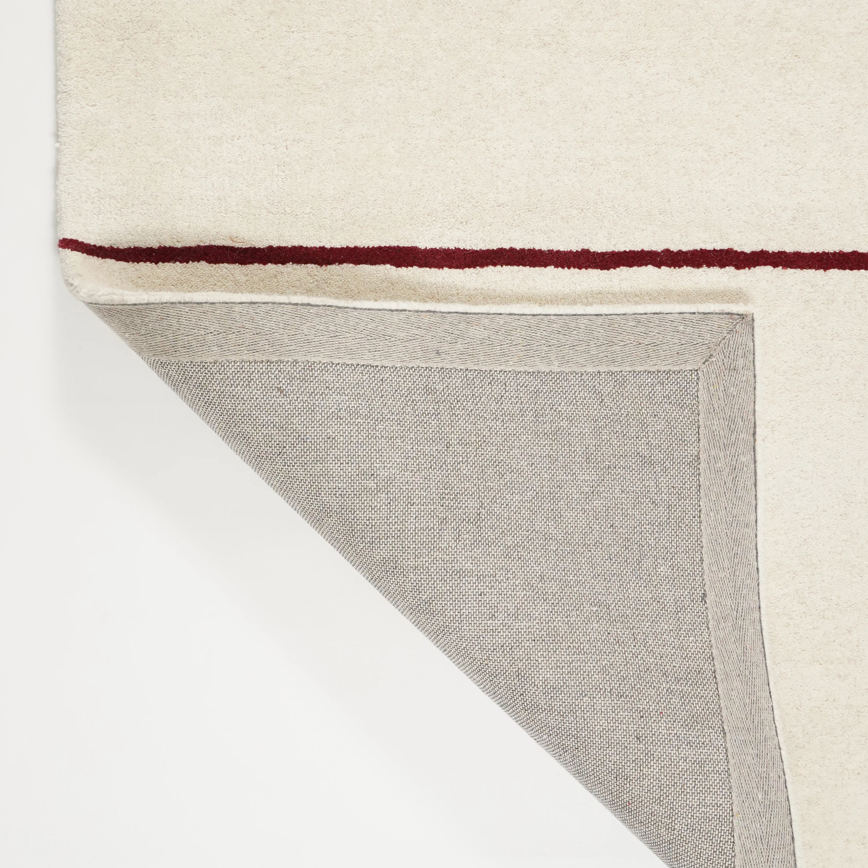 by fonQ Line Vloerkleed 170 x 240 cm - Rood - Image 3