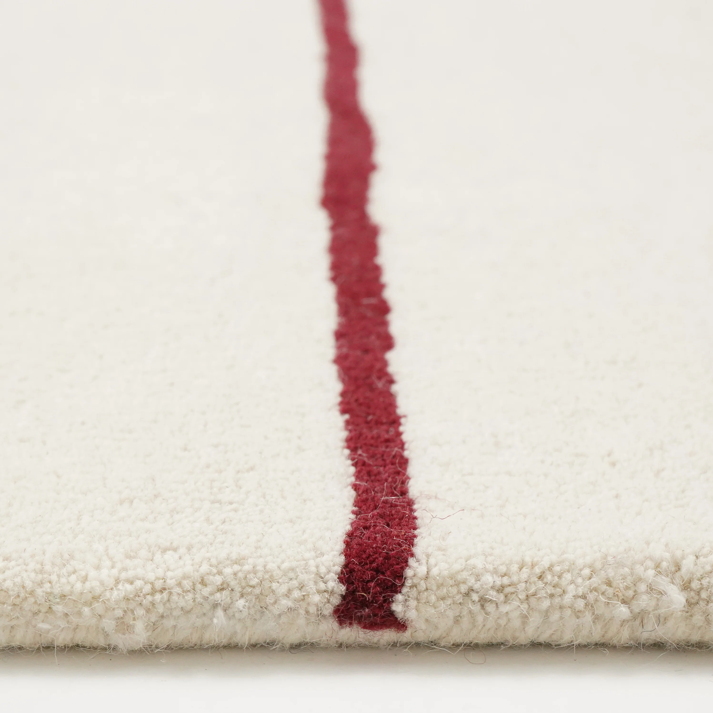 by fonQ Line Vloerkleed 170 x 240 cm - Rood - Image 4