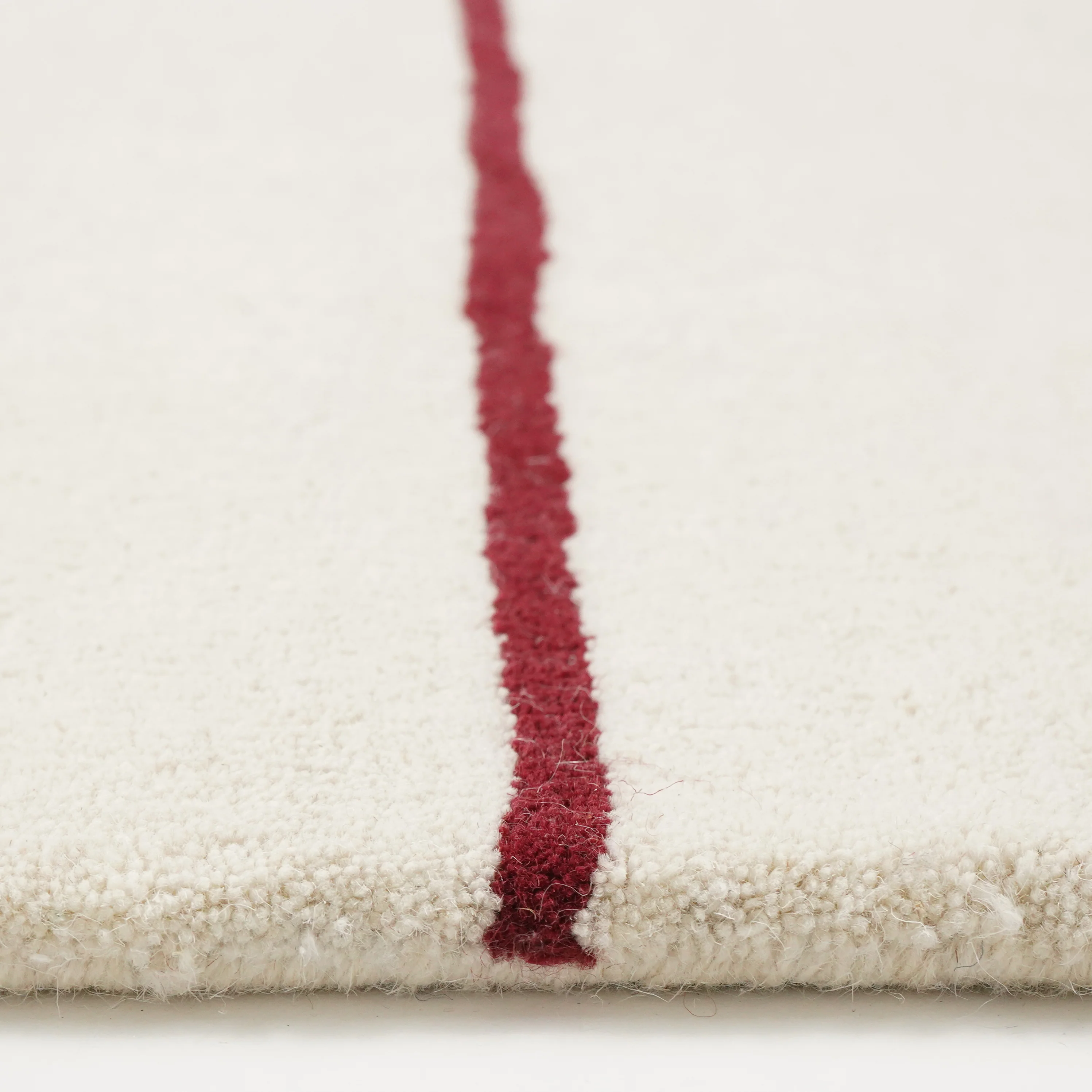 by fonQ Line Vloerkleed 200 x 300 cm - Rood - Image 4