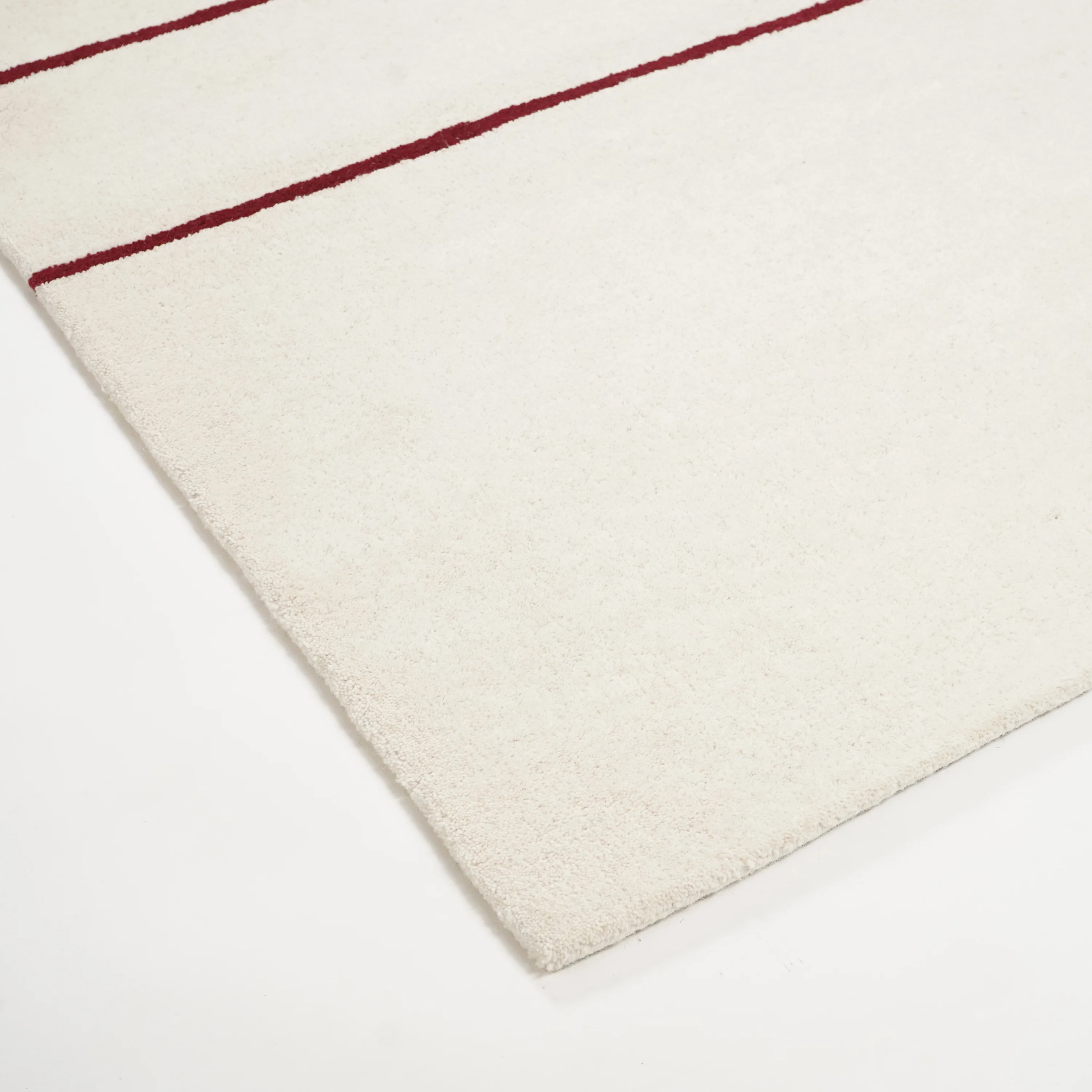 by fonQ Line Vloerkleed 200 x 300 cm - Rood - Image 5