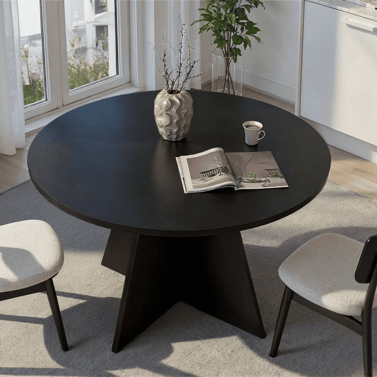 Calicosy - ARIA-tabel - B120 cm - Licht hout - Image 6