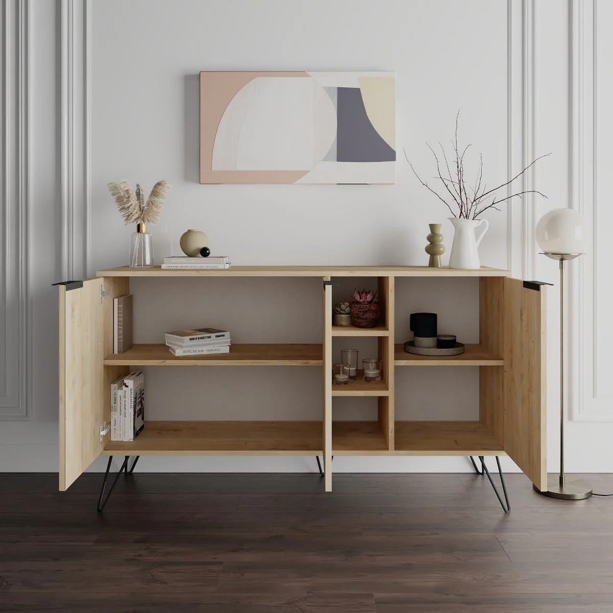 Calicosy - CLARA Buffet 3 nissen en 3 deuren - H83 cm - Image 6