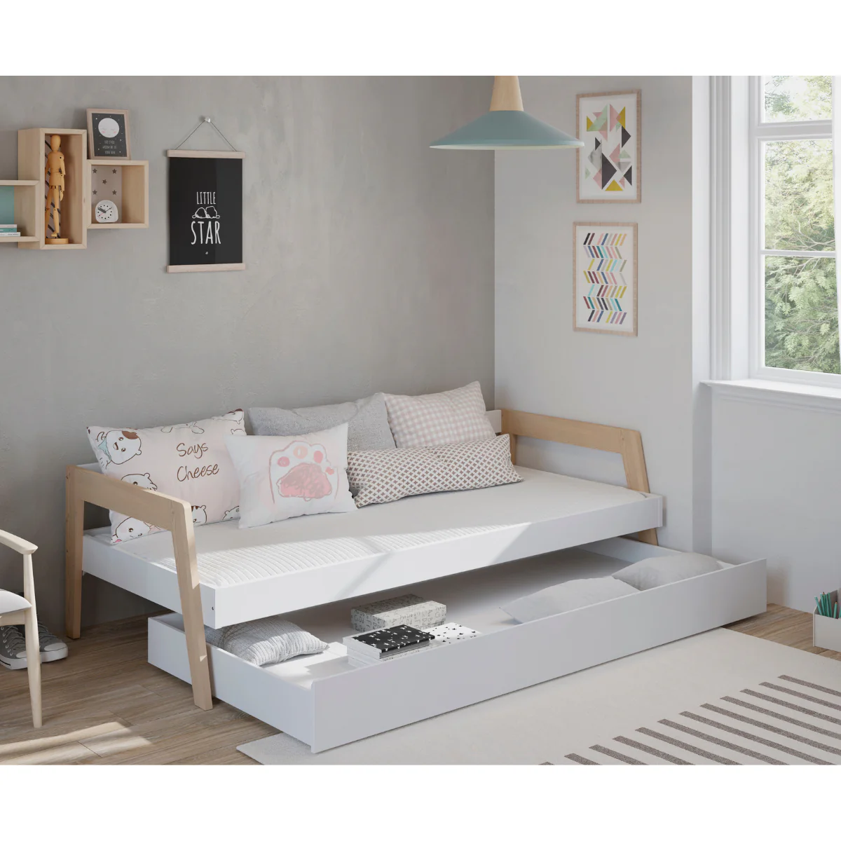 Calicosy - EMY-bed - B210,4 cm - Wit - Image 6