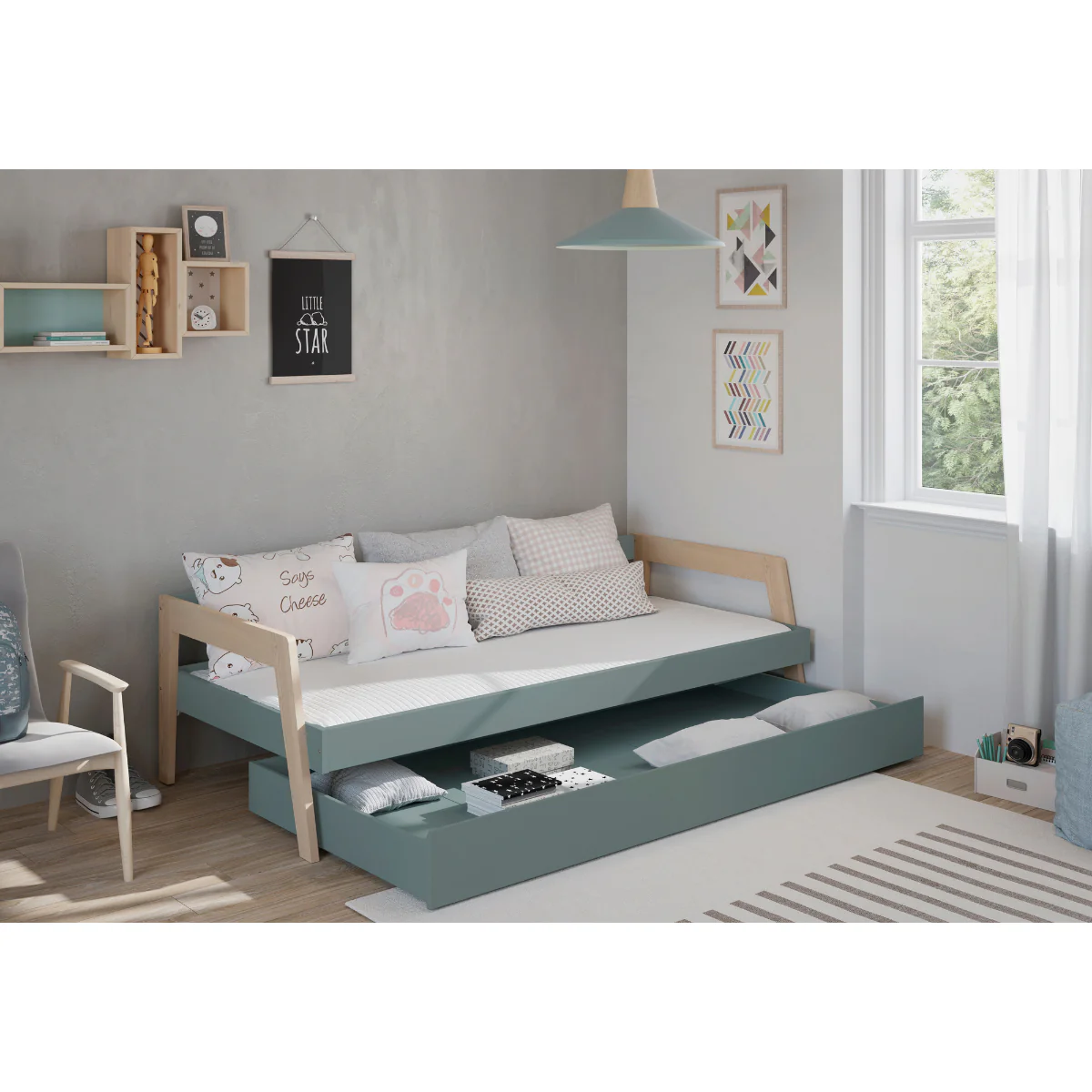 Calicosy - EMY-bed - B210,4 cm - Wit - Image 6