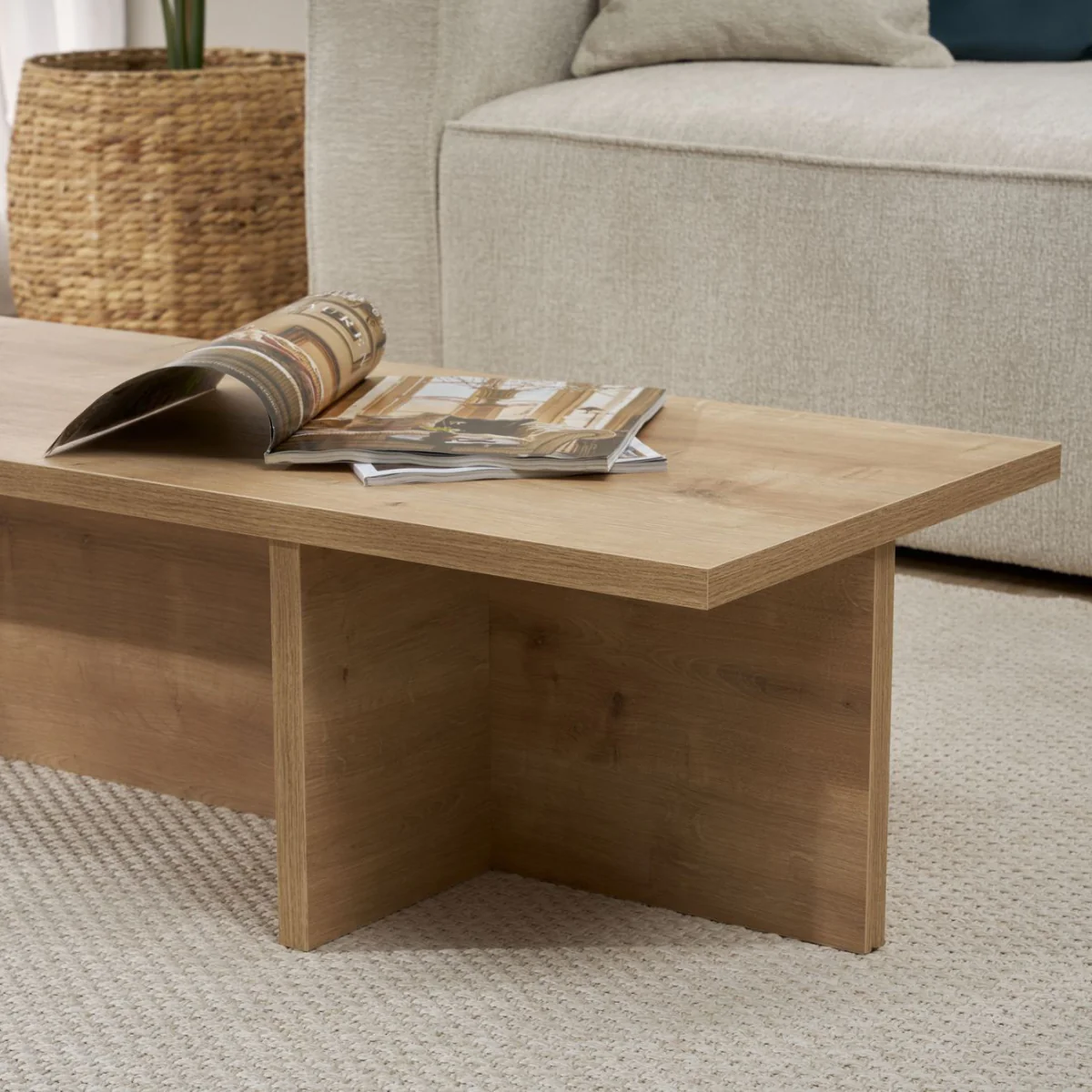 Calicosy - HARBOR Salontafel met rechthoekig - H30 cm - Image 5