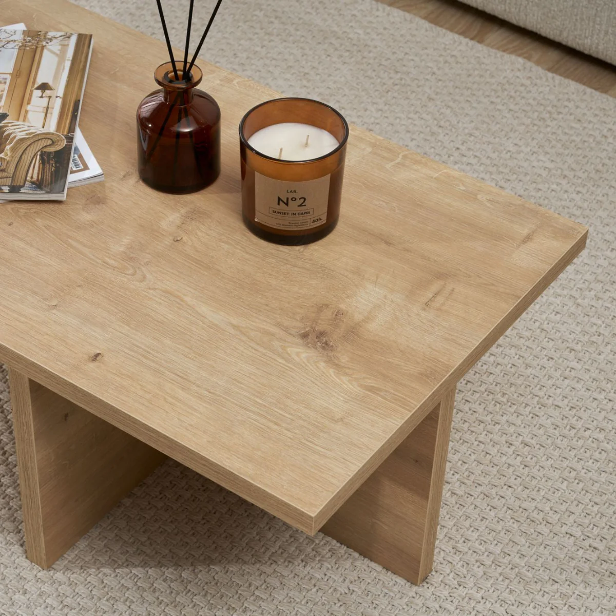 Calicosy - HARBOR Salontafel met rechthoekig - H30 cm - Image 7
