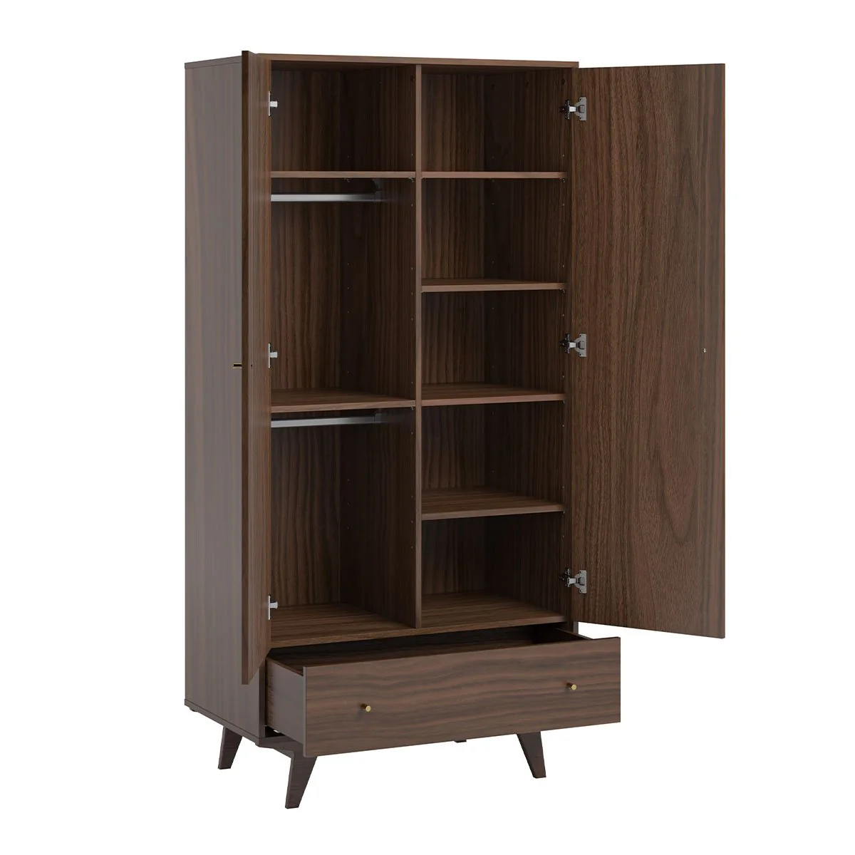 Calicosy - Kast met 2 deuren 1 lade Mid - H185 cm - H185 cm - Image 3
