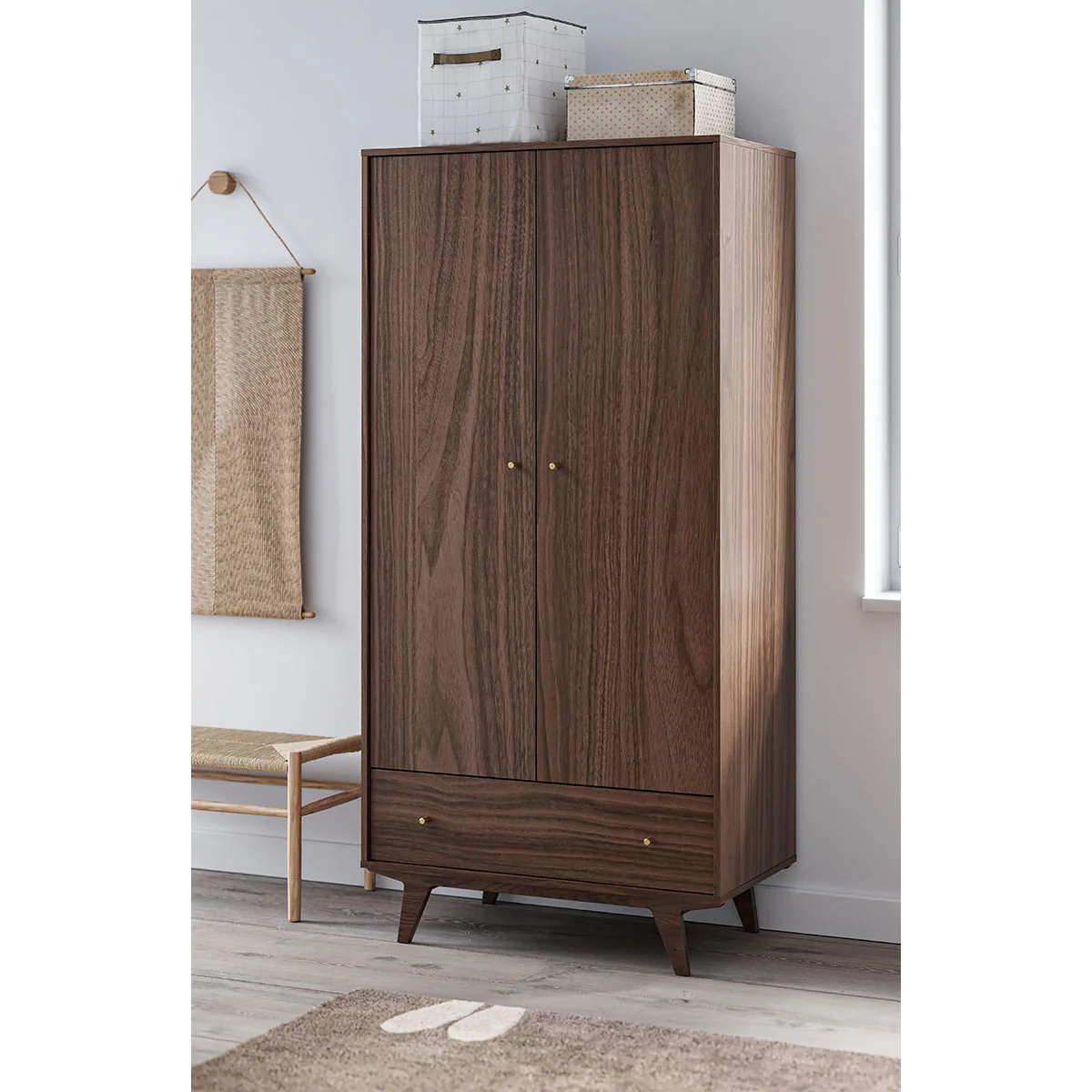 Calicosy - Kast met 2 deuren 1 lade Mid - H185 cm - H185 cm - Image 5