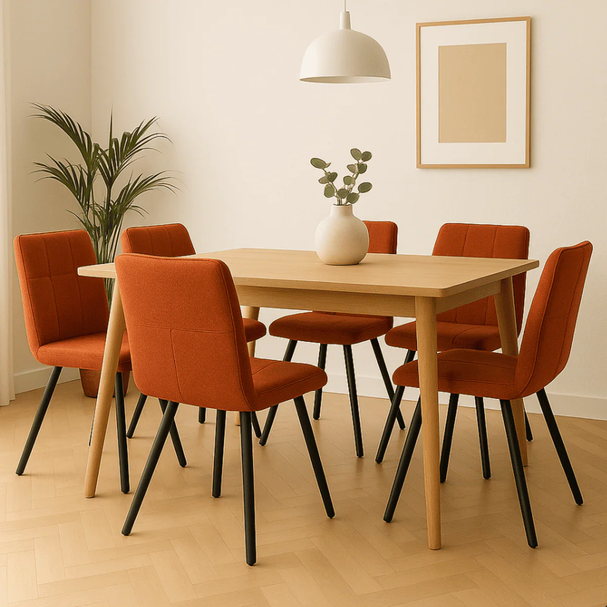 Calicosy - MERY Set van 4 stoelen in stof - H48 cm - Image 6