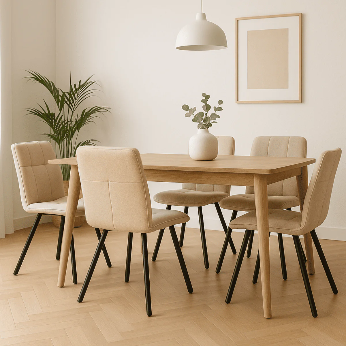 Calicosy - MERY Set van 4 stoelen in stof - H48 cm - Image 7