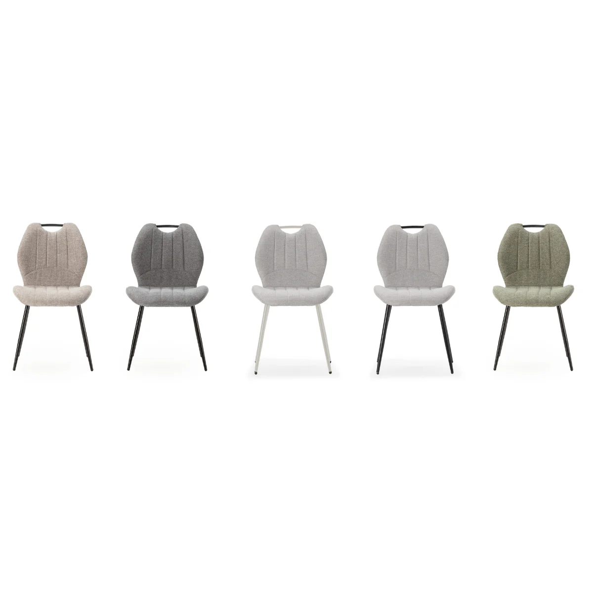 Calicosy - MULI Set van 4 stoelen in stof - H86 cm - Image 6