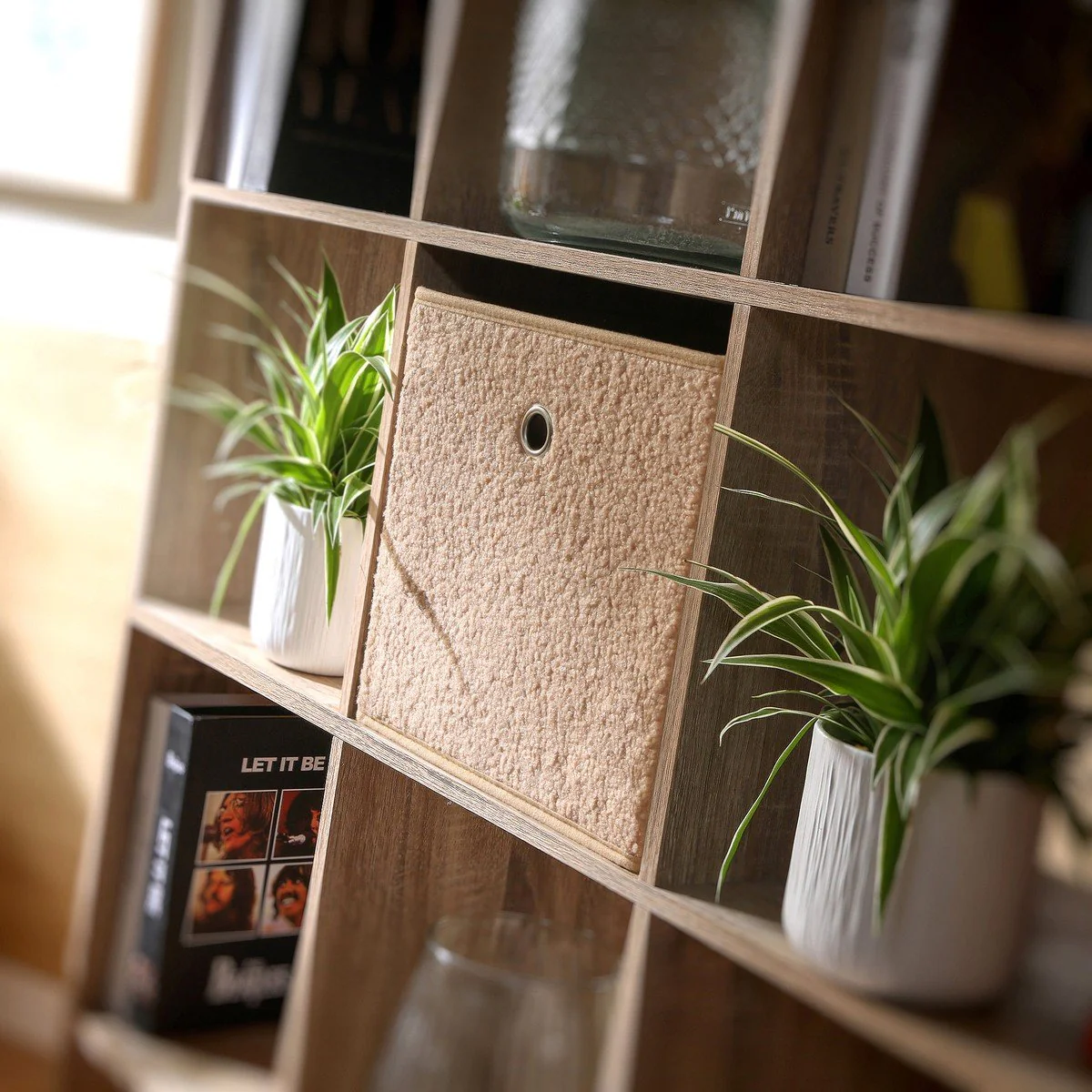 Calicosy - Opvouwbare kubus - H27 cm - Beige - Image 3
