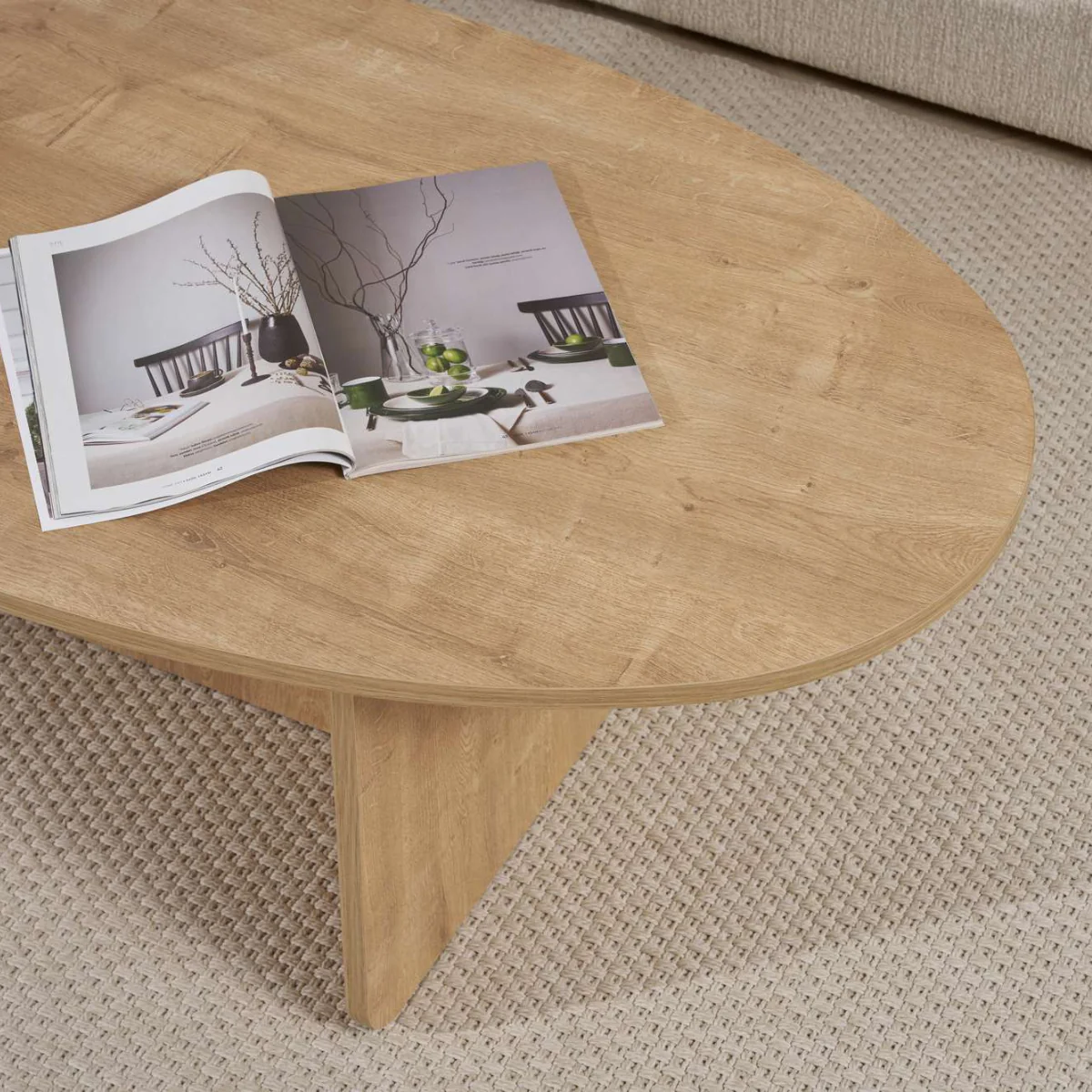 Calicosy - Salontafel Anna - Spaanplaat - 40x120x65 cm - Image 4