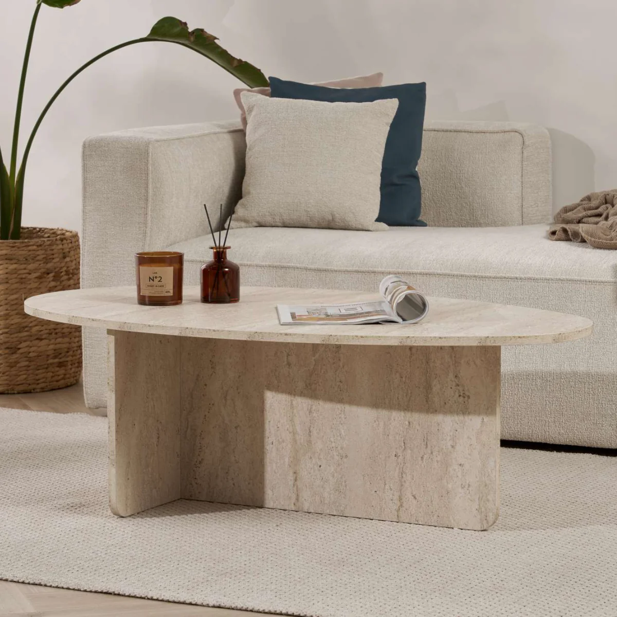 Calicosy - Salontafel Anna - Spaanplaat - 40x120x65 cm - Image 3
