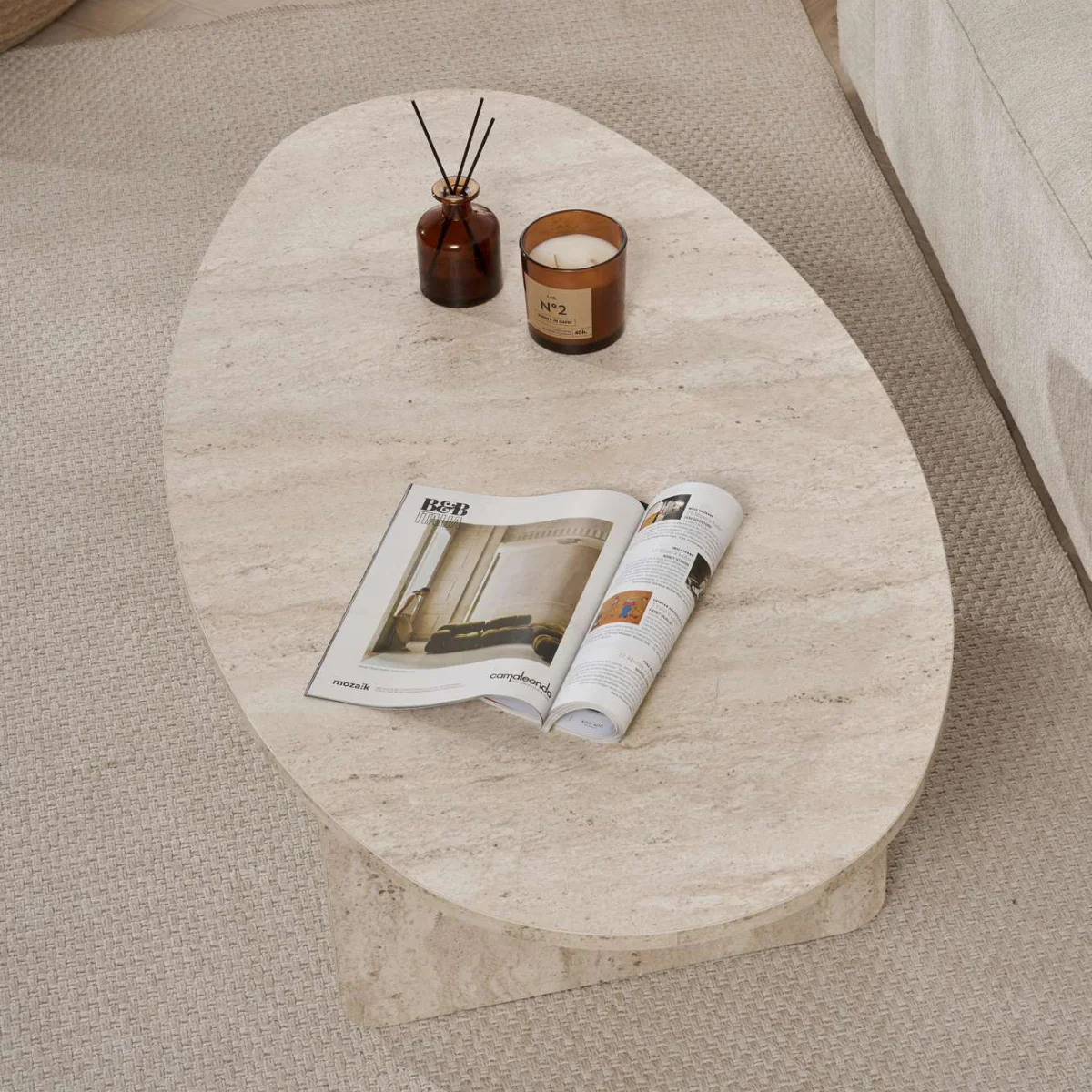 Calicosy - Salontafel Anna - Spaanplaat - 40x120x65 cm - Image 5