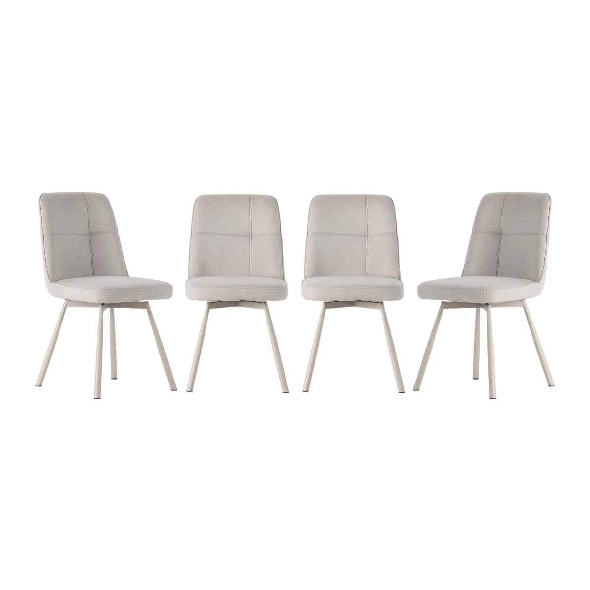 Calicosy - Set van 4 draaistoelen IONA - H85,5 cm - Image 5