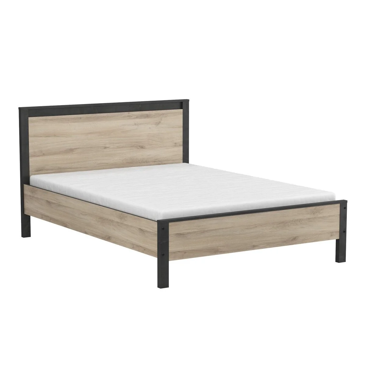 Calicosy - Tweepersoonsbed met eiken Colorado - H96,6 cm - Image 3