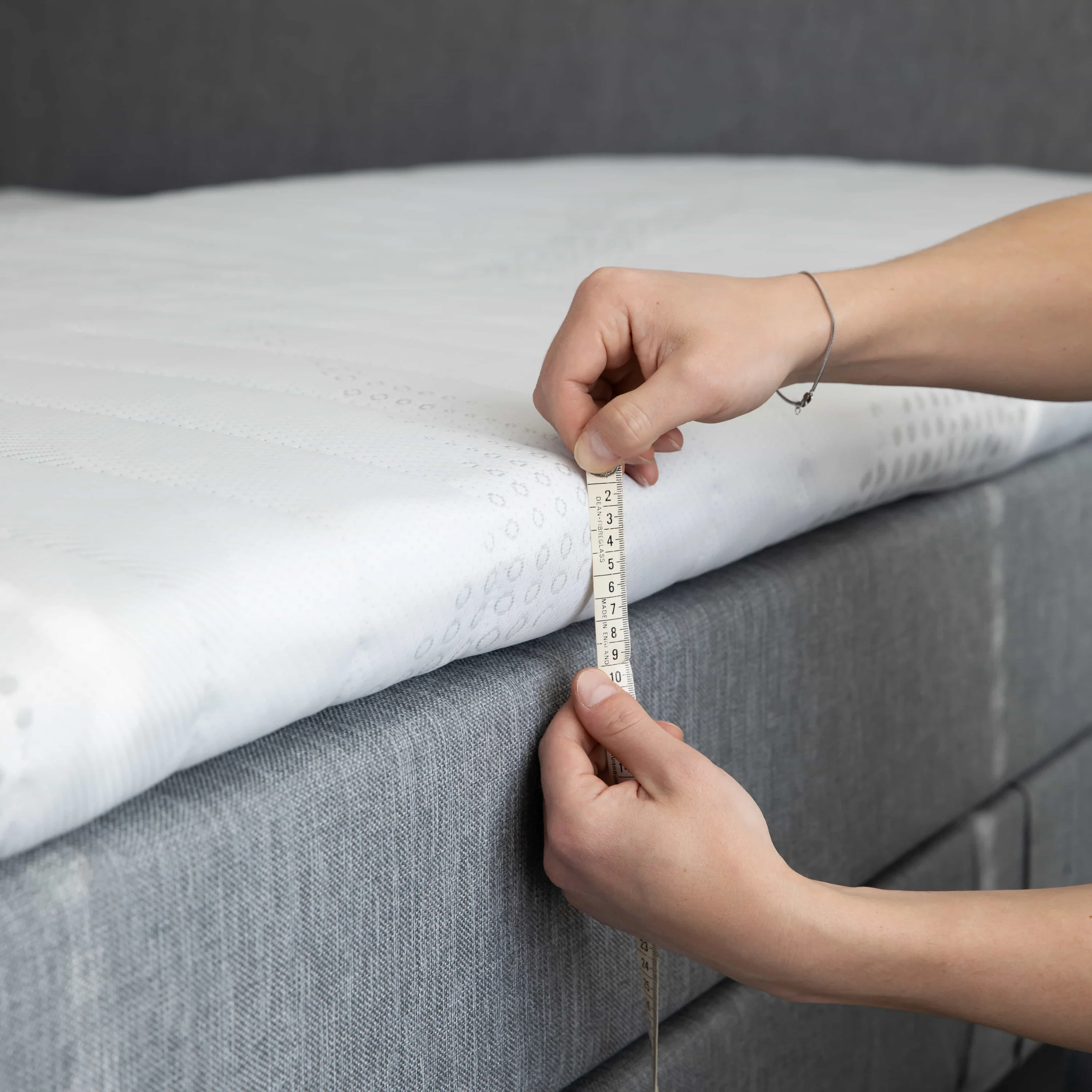 Comforter - Traagschuim Topmatras - 90x190cm - Image 7