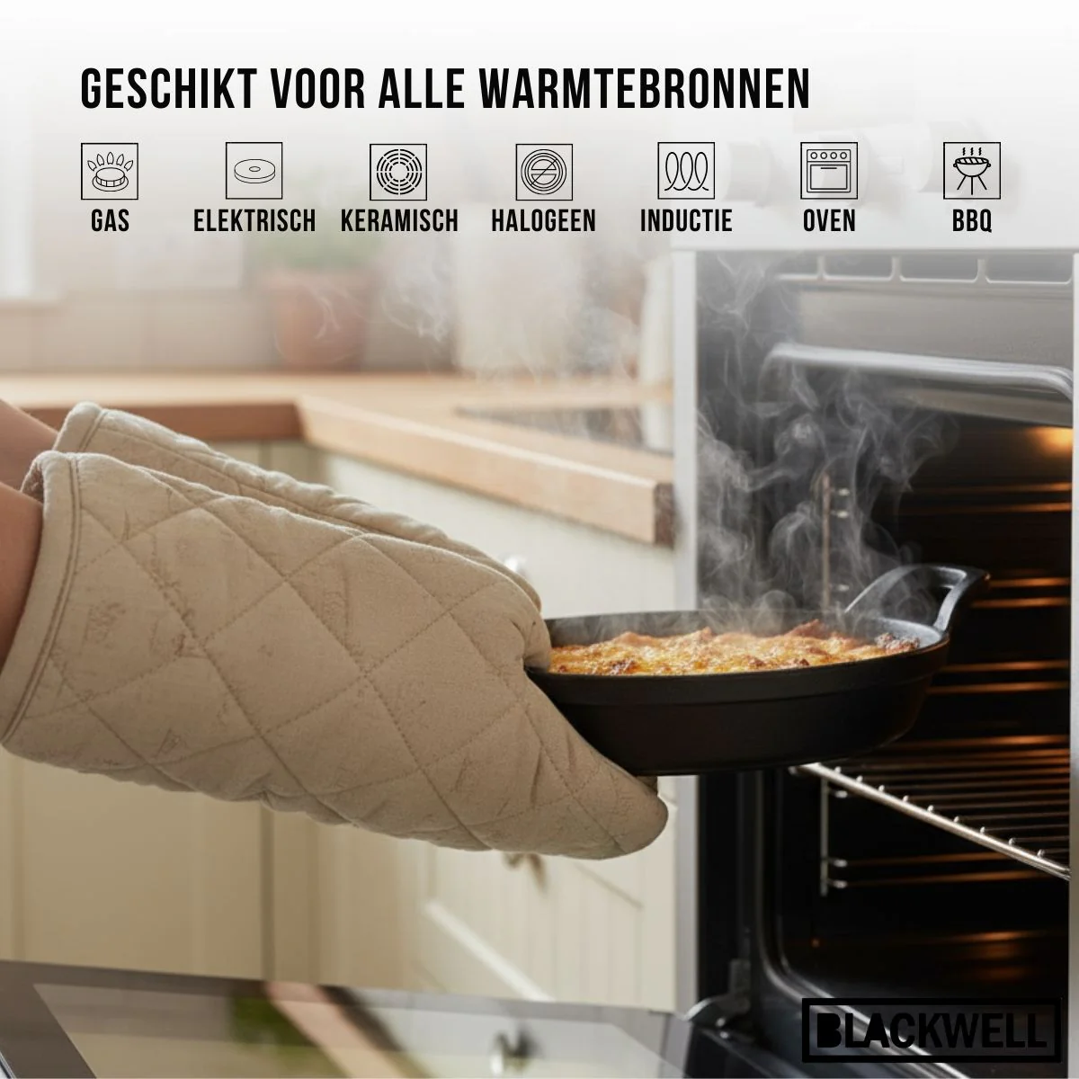 Cookinglife Ovenschaal Cast Iron Gietijzer Ovaal 21 x 15 x 4 cm - Image 3