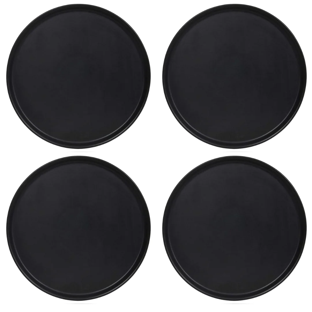 Cookinglife Pizzaborden Zwart ø 30 cm - 4 stuks - Image 3