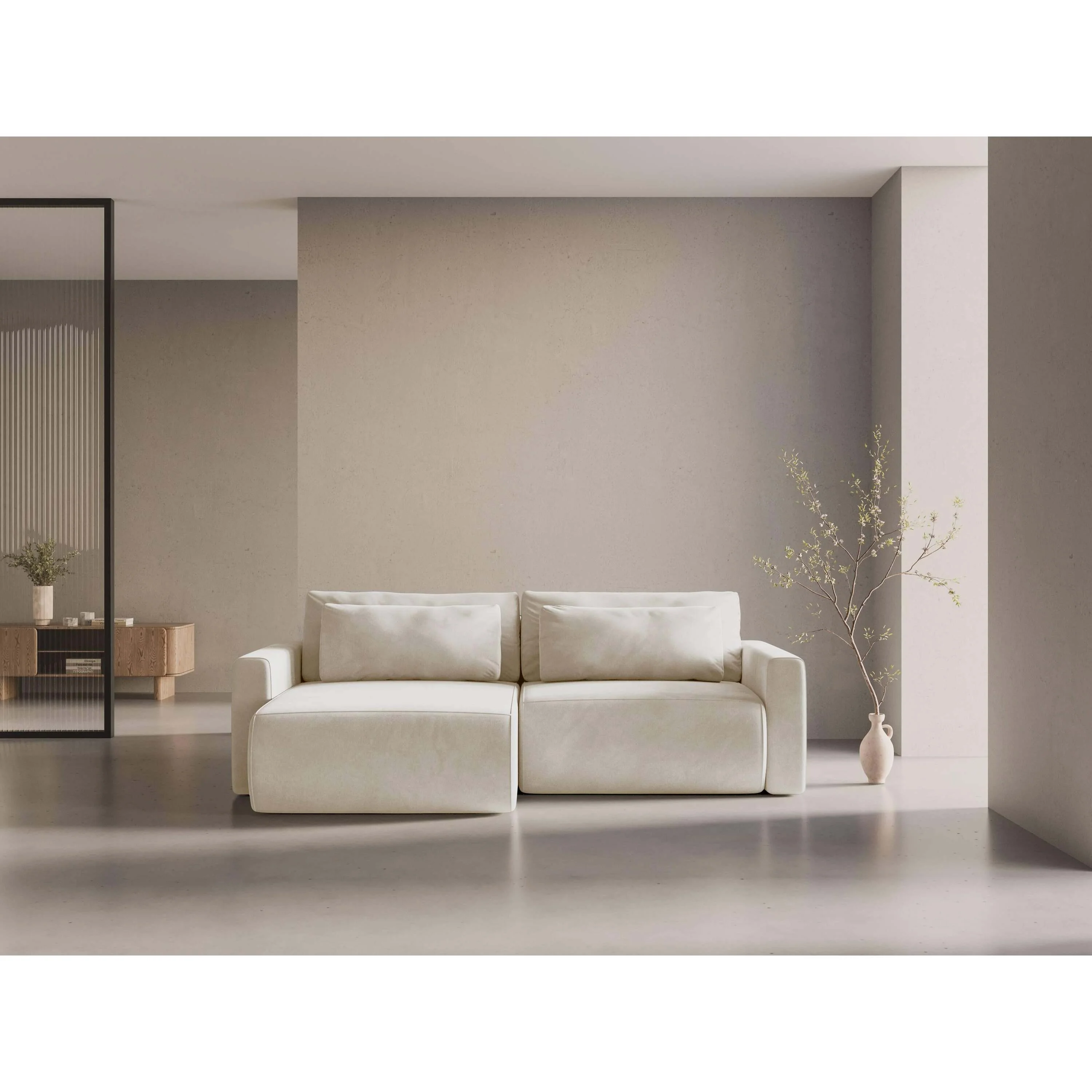 Cosmopolitan Design Hoekslaapbank met opbergvak Belfast links|rechts - Image 2
