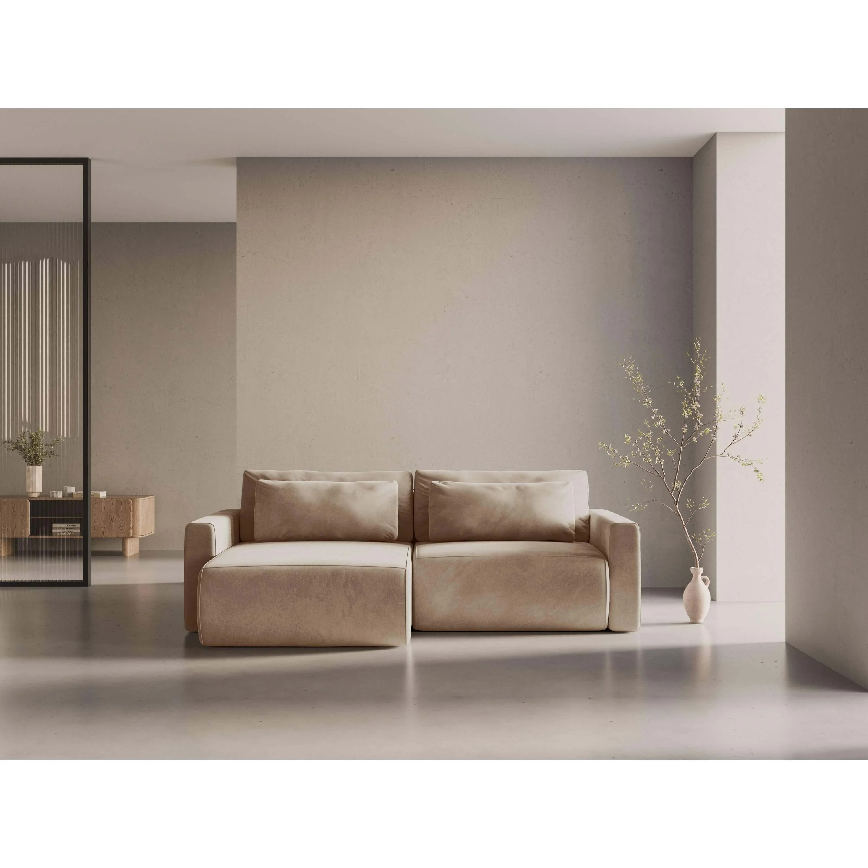 Cosmopolitan Design Hoekslaapbank met opbergvak Belfast links|rechts - Image 2