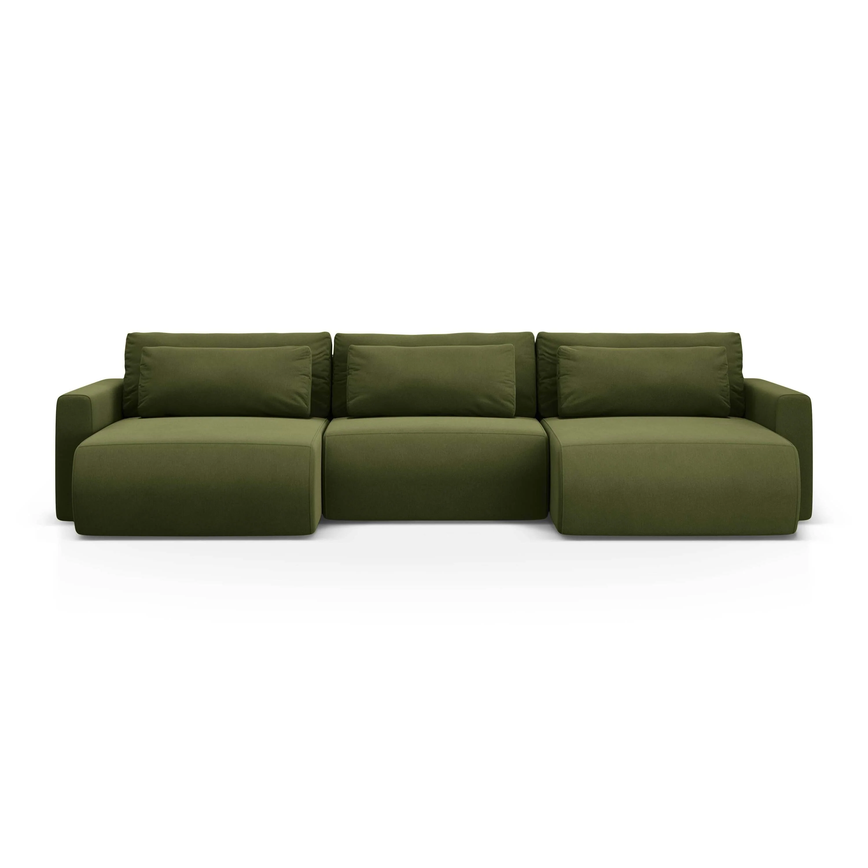 Cosmopolitan Design U-slaapbank met opbergvak Belfast vlevet - Image 11