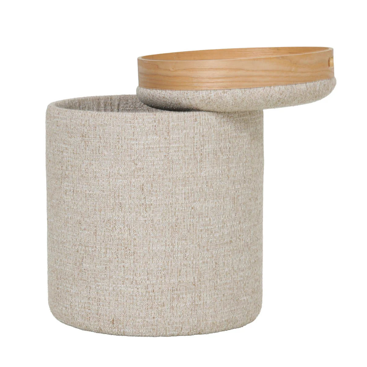 DÉJA Living - Bijzettafel Beige|Naturel - Incl. Opbergruimte - Zara - Image 5