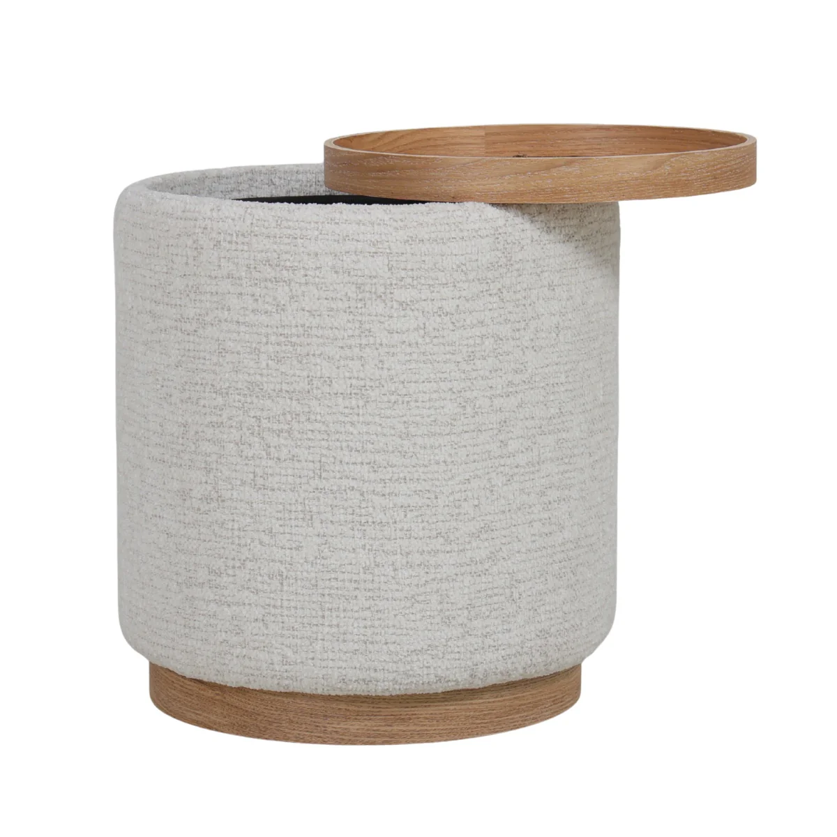 DÉJA Living - Bijzettafel Beige|Naturel - Ø40cm - Marcia - Image 4