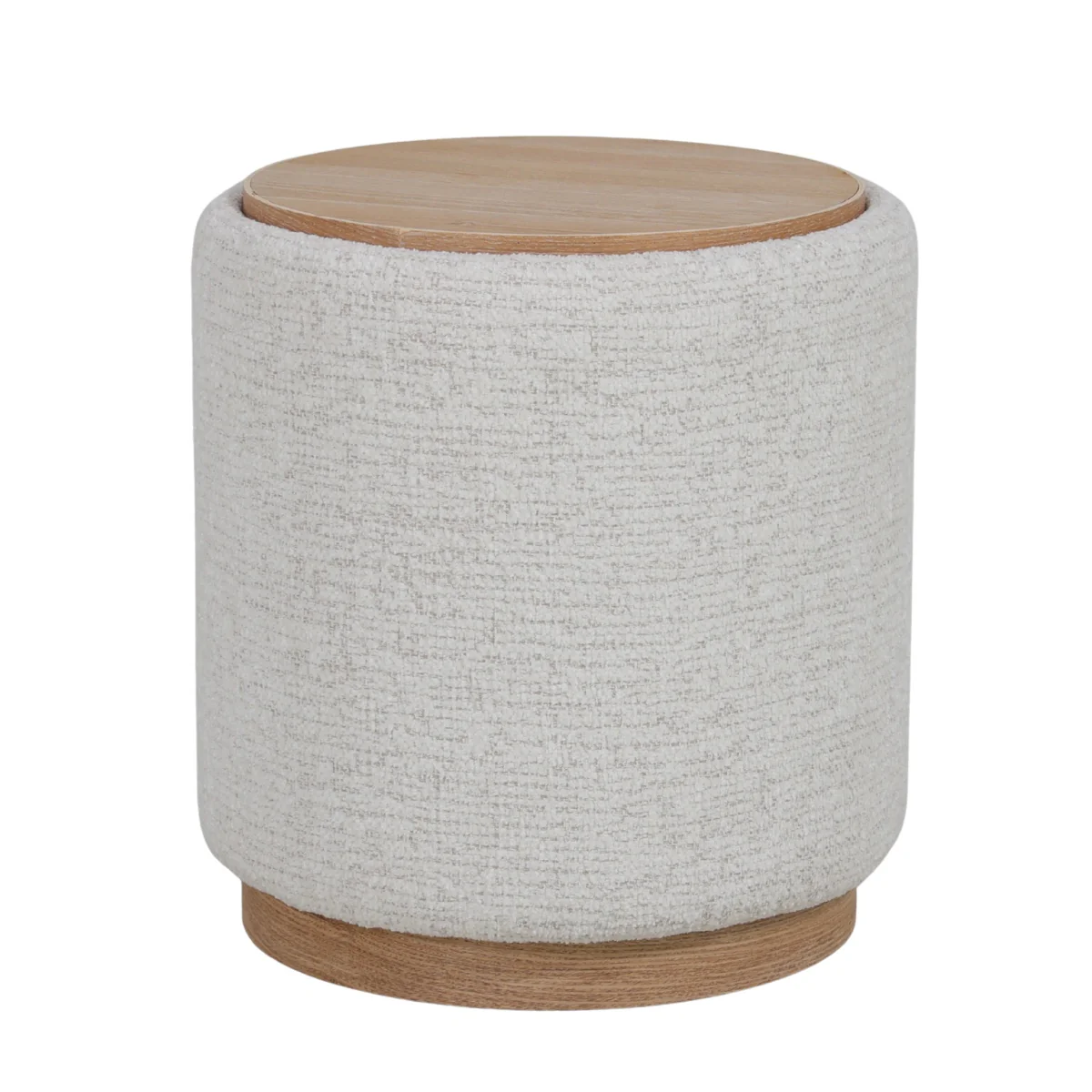 DÉJA Living - Bijzettafel Beige|Naturel - Ø40cm - Marcia - Image 5