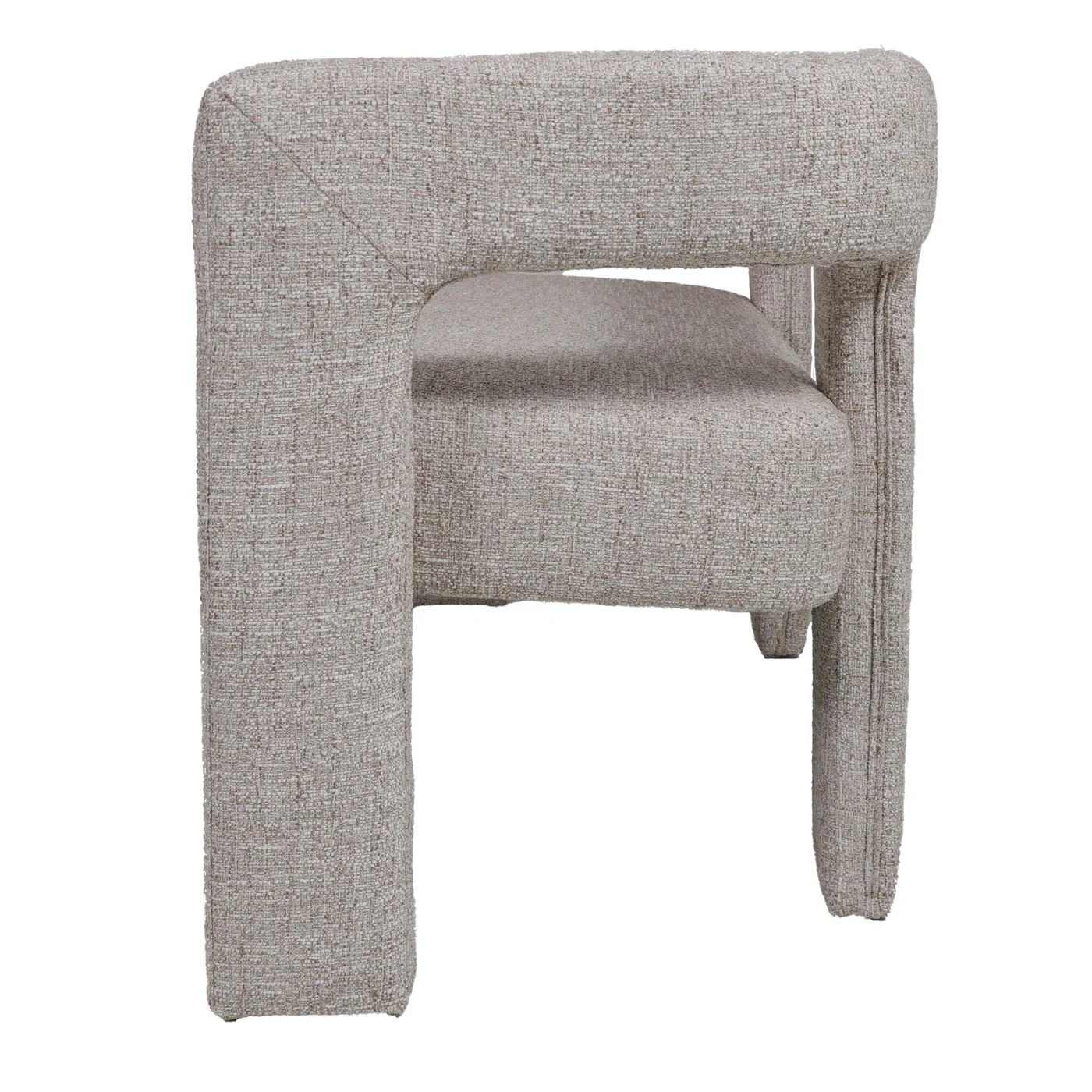 DÉJA Living - Eetkamerbank Beige Stof - 160x54x68cm - Seto - Image 3