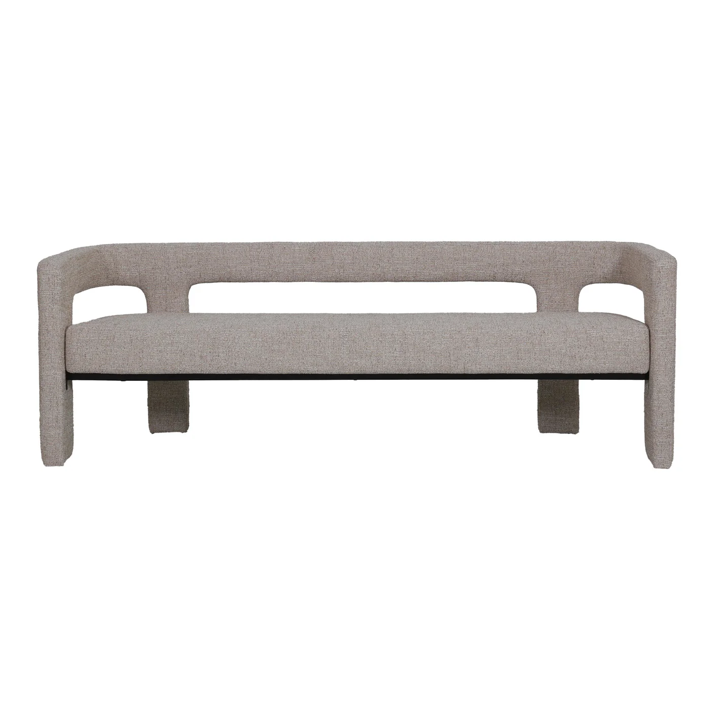 DÉJA Living - Eetkamerbank Beige Stof - 200x54x68cm - Seto - Image 3