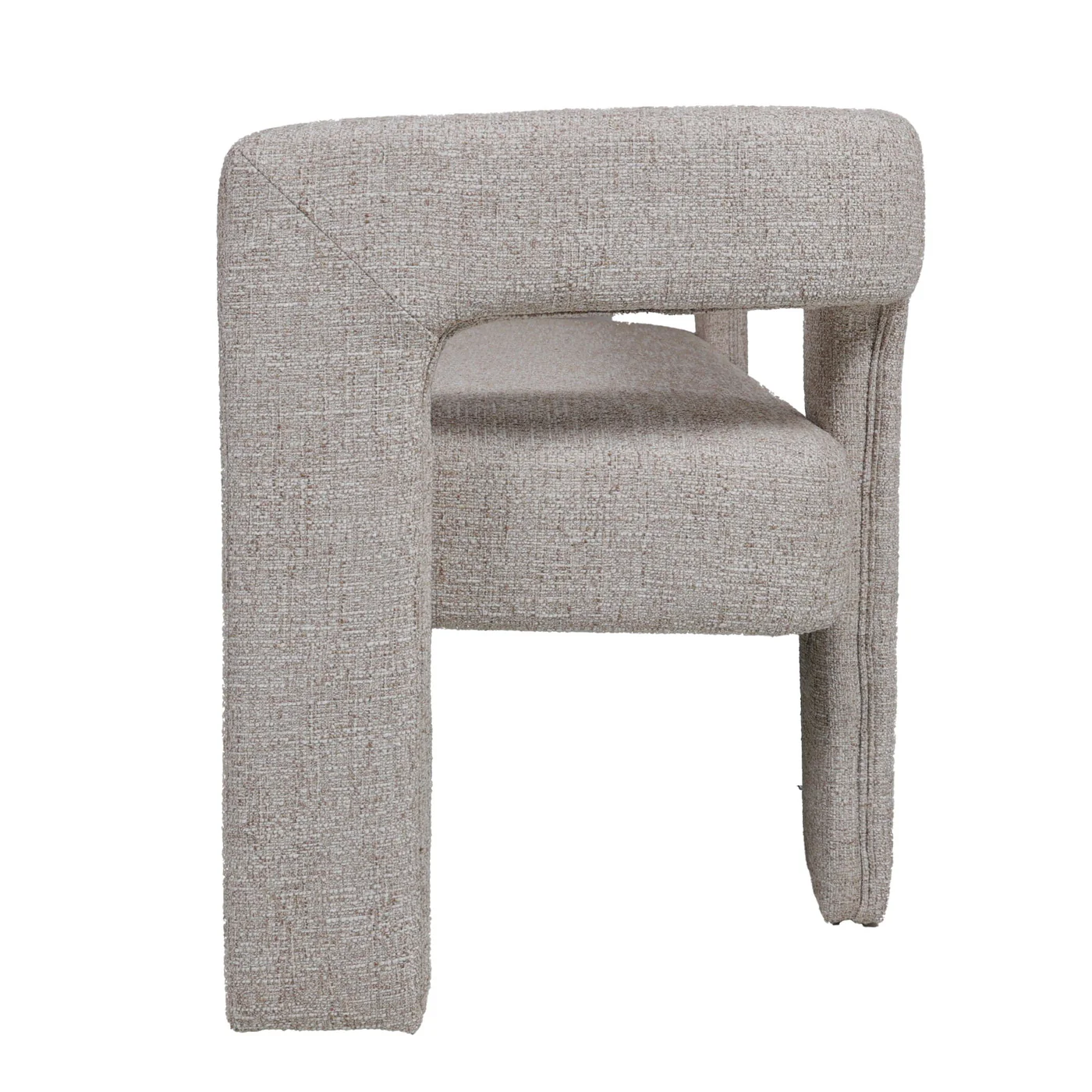 DÉJA Living - Eetkamerbank Beige Stof - 200x54x68cm - Seto - Image 4