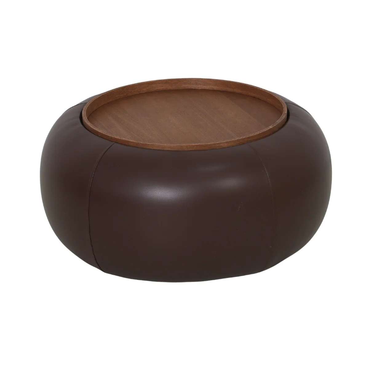 DÉJA Living - Salontafel Bruin|Walnoot - Opbergruimte - 73cm - Draby - Image 3