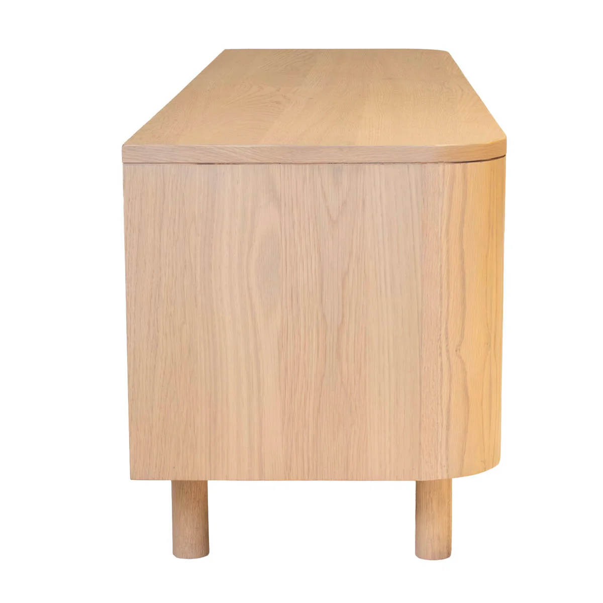 DÉJA Living - Tv-meubel Naturel Hout - 200x40x35cm - Valde - Image 4