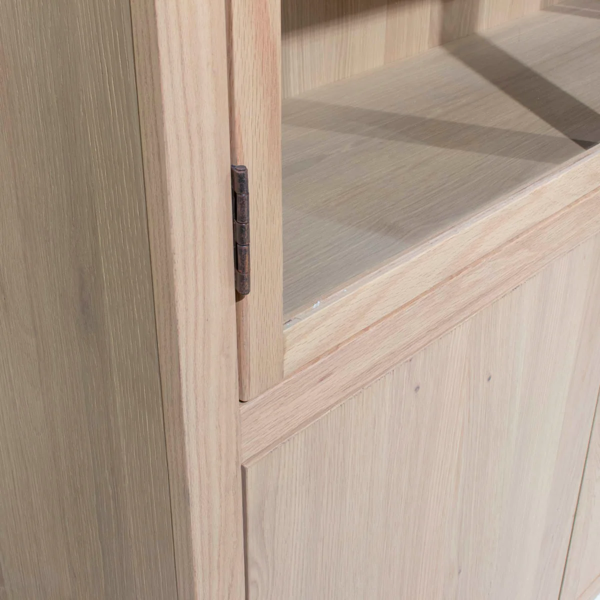 DÉJA Living - Vitrinekast Naturel Hout - 120x40x200cm - Cuenca - Image 6