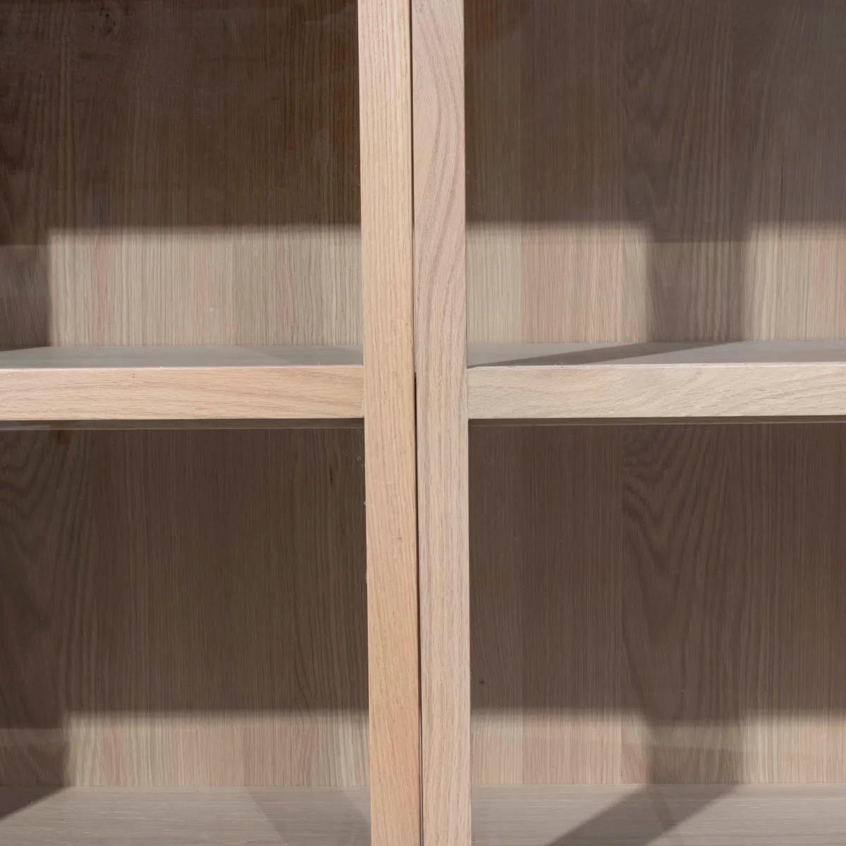 DÉJA Living - Vitrinekast Naturel Hout - 120x40x200cm - Cuenca - Image 7