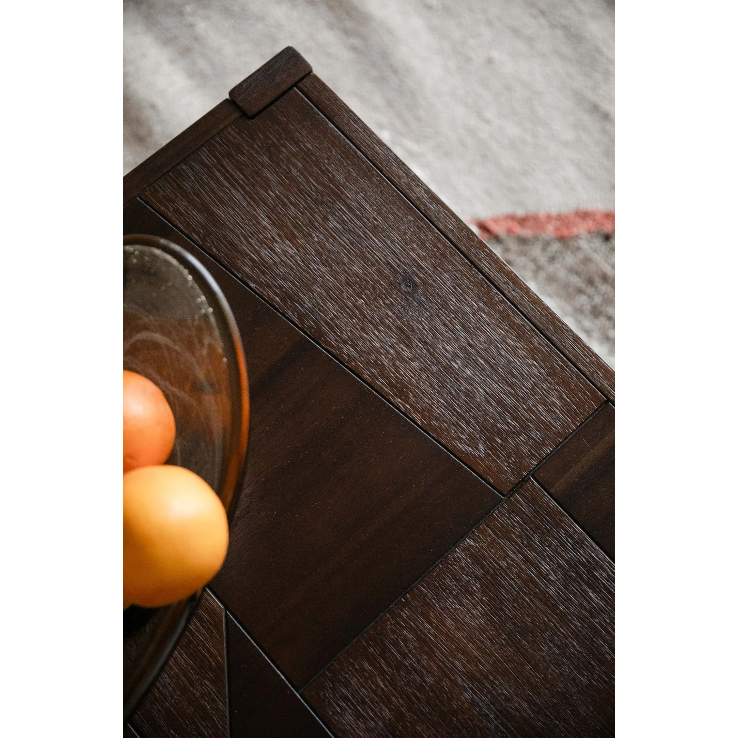 Dutchbone Bruneau Salontafel 120x60 cm Hout Walnootkleur Bruin - Image 9