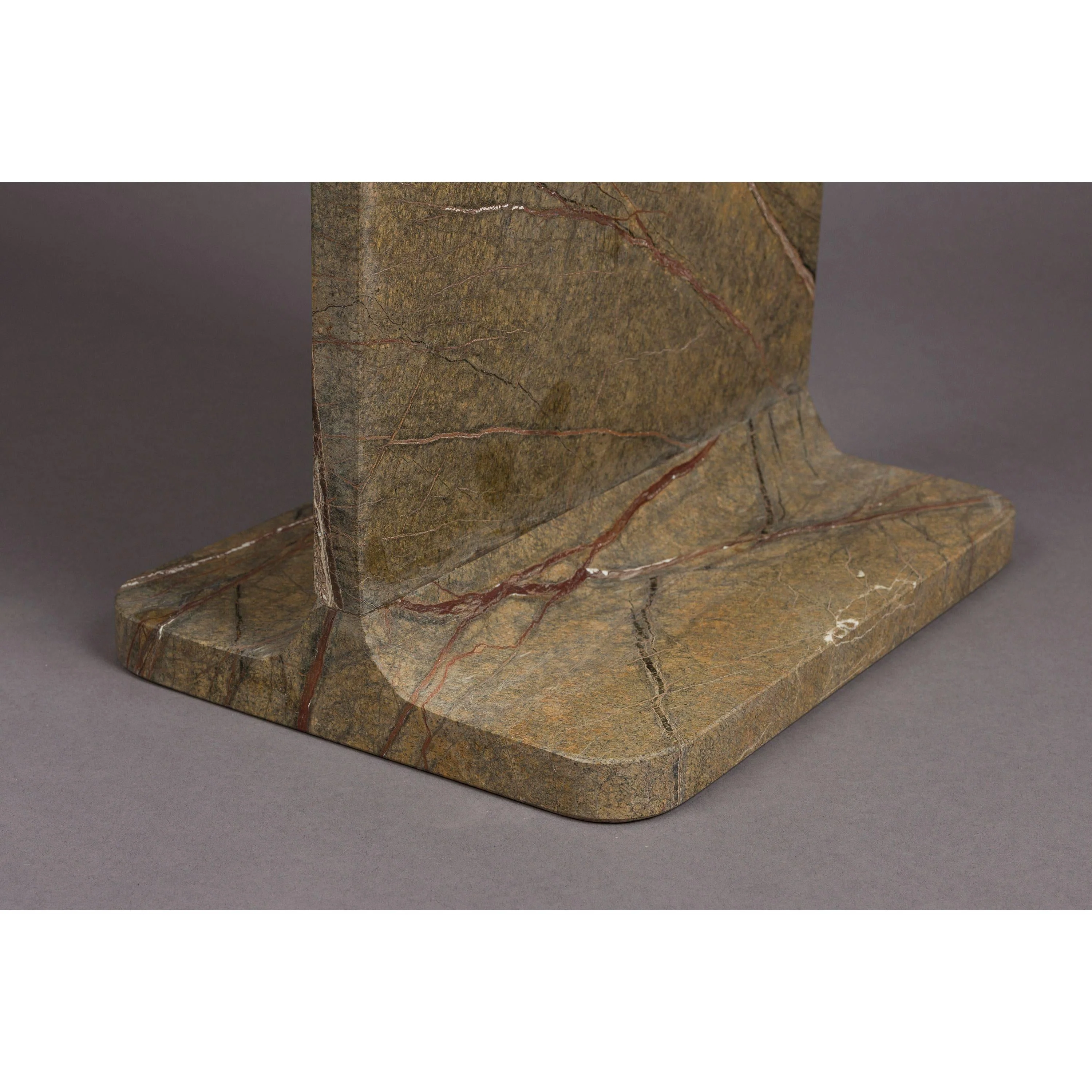 Dutchbone Satpura Bijzettafel Vierkant 31x31 cm Marmer Bruin - Image 11